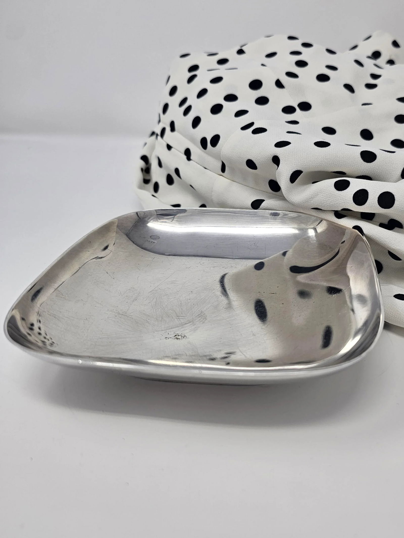 Mid 20th Century Vintage Reed & Barton Silver Plated Embassy Bon Bon Tray - 8