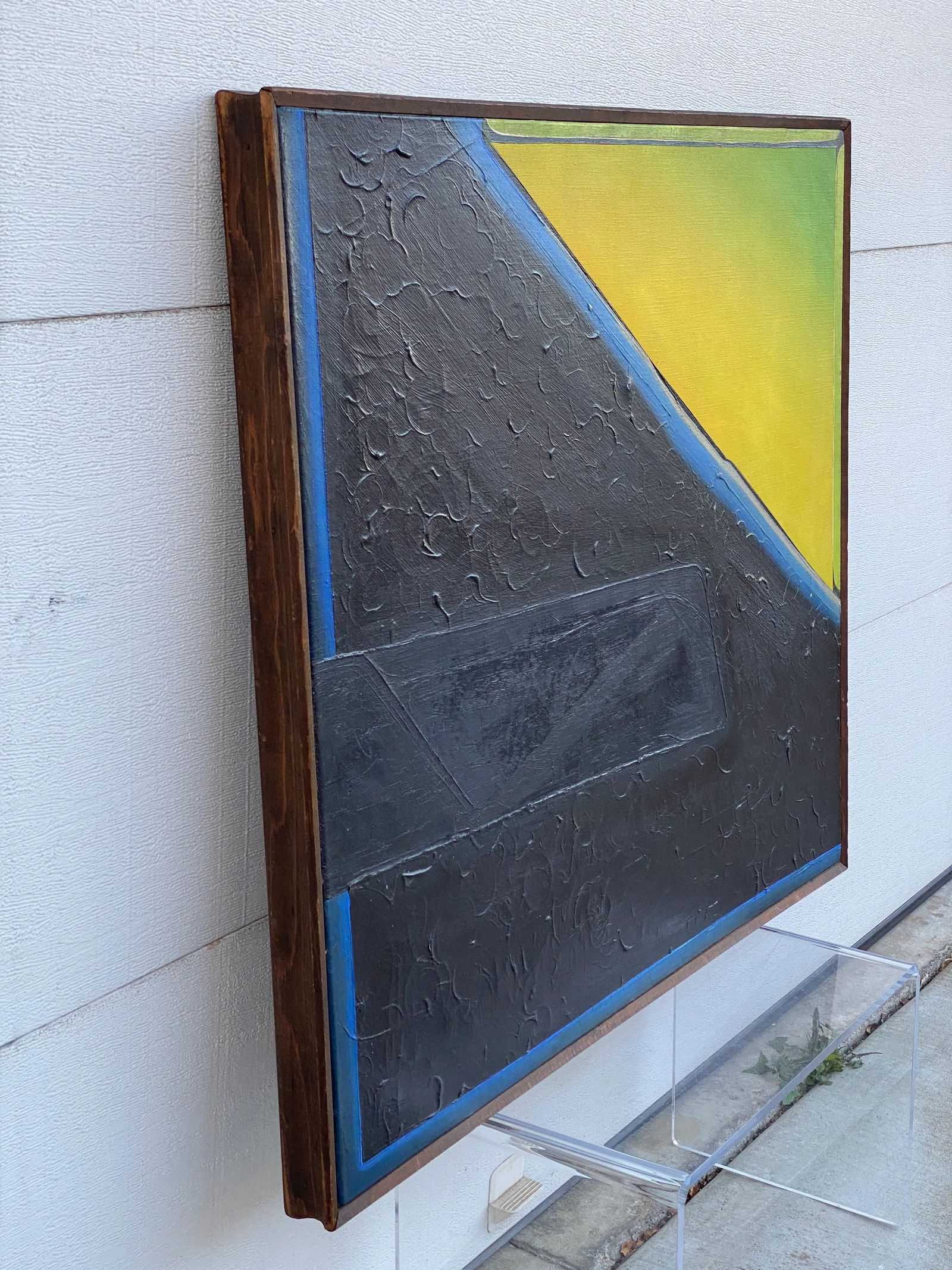 Walker "66 Abstract Expressionist Oil on Canvas - 2