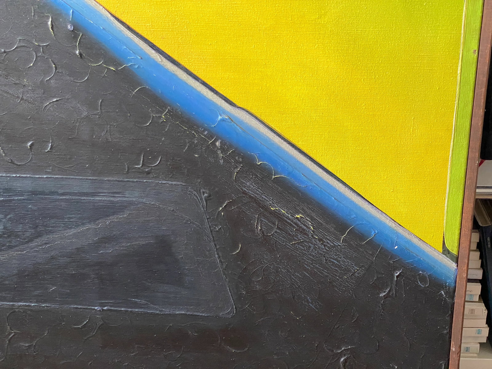 Walker "66 Abstract Expressionist Oil on Canvas - 8