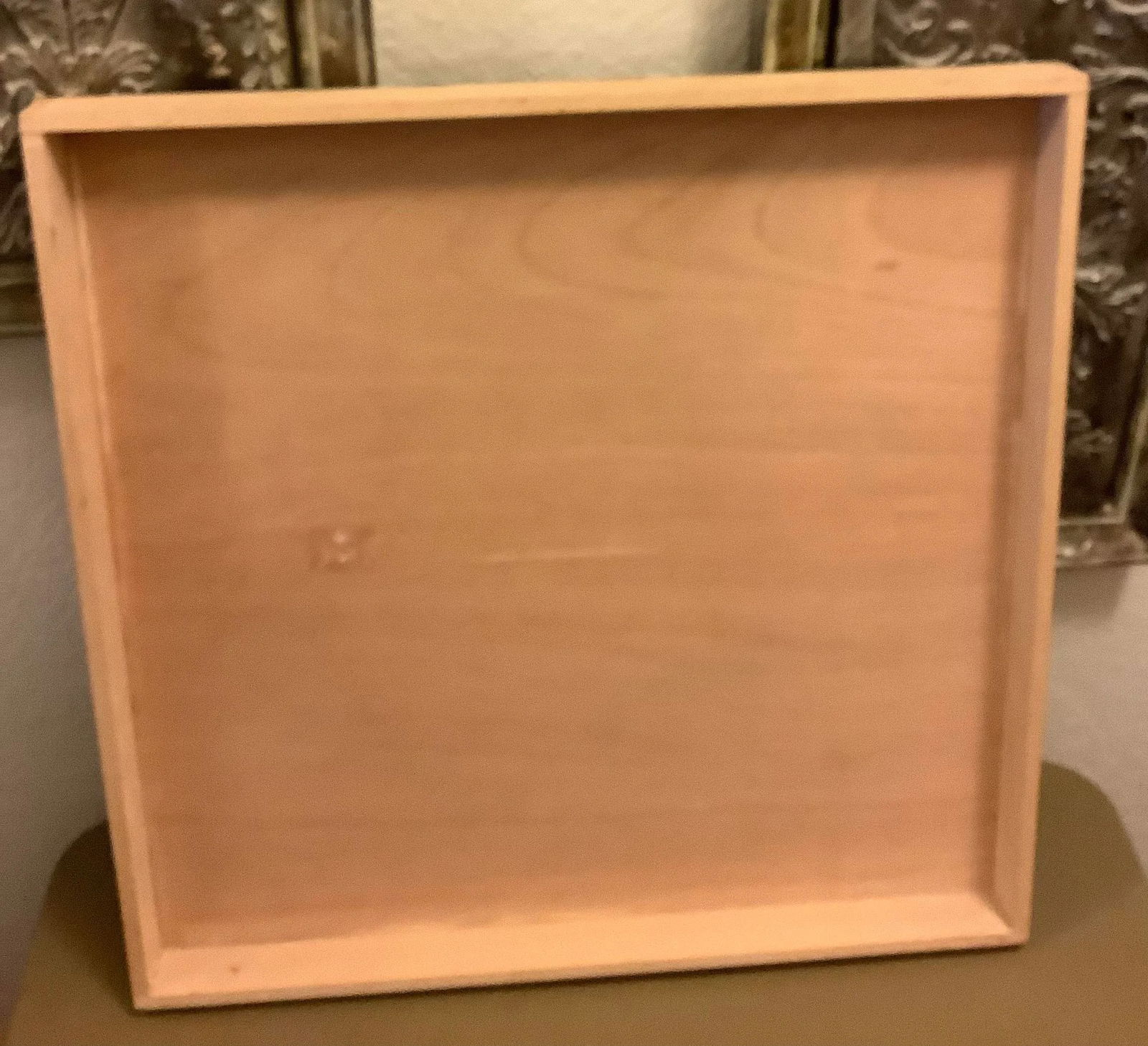 Modern Realism Lady Reading Newspaper Painting on Board - 2