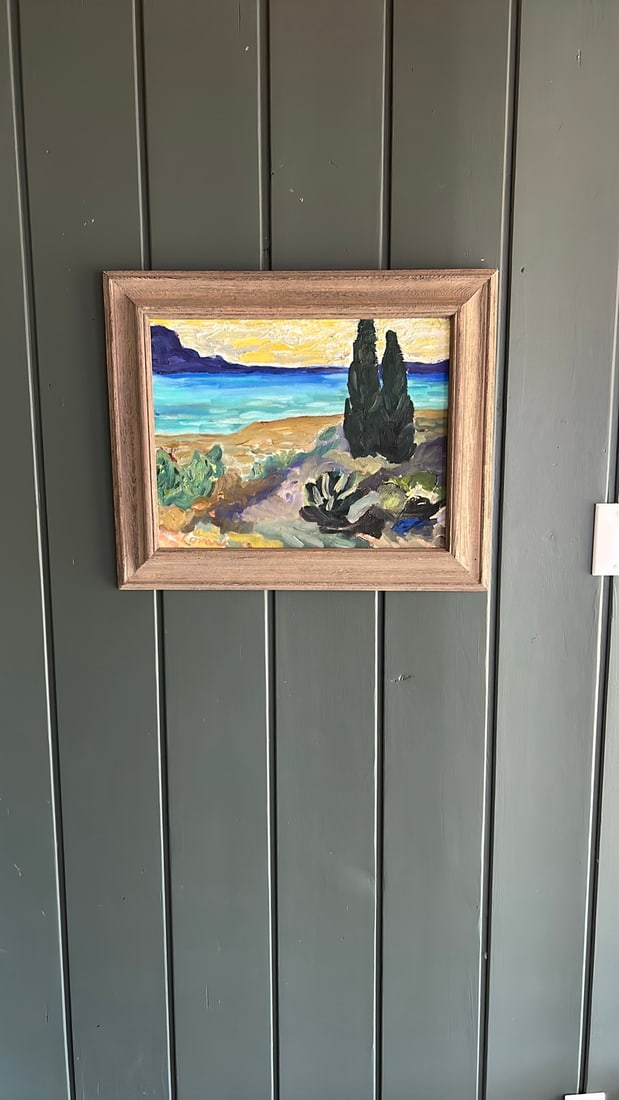 Southwest Landscape Oil Painting Signed by Artist Lorna Terrell - 5