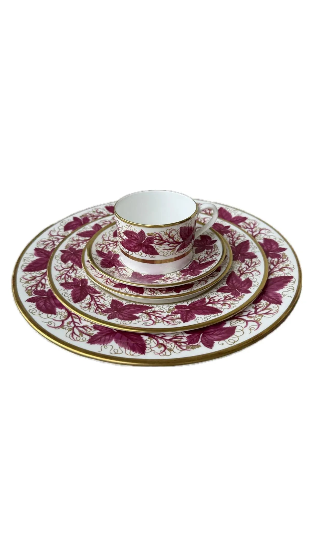 6 Piece Dinnerware Place Setting of Hampton Court by William Yeoward - 5