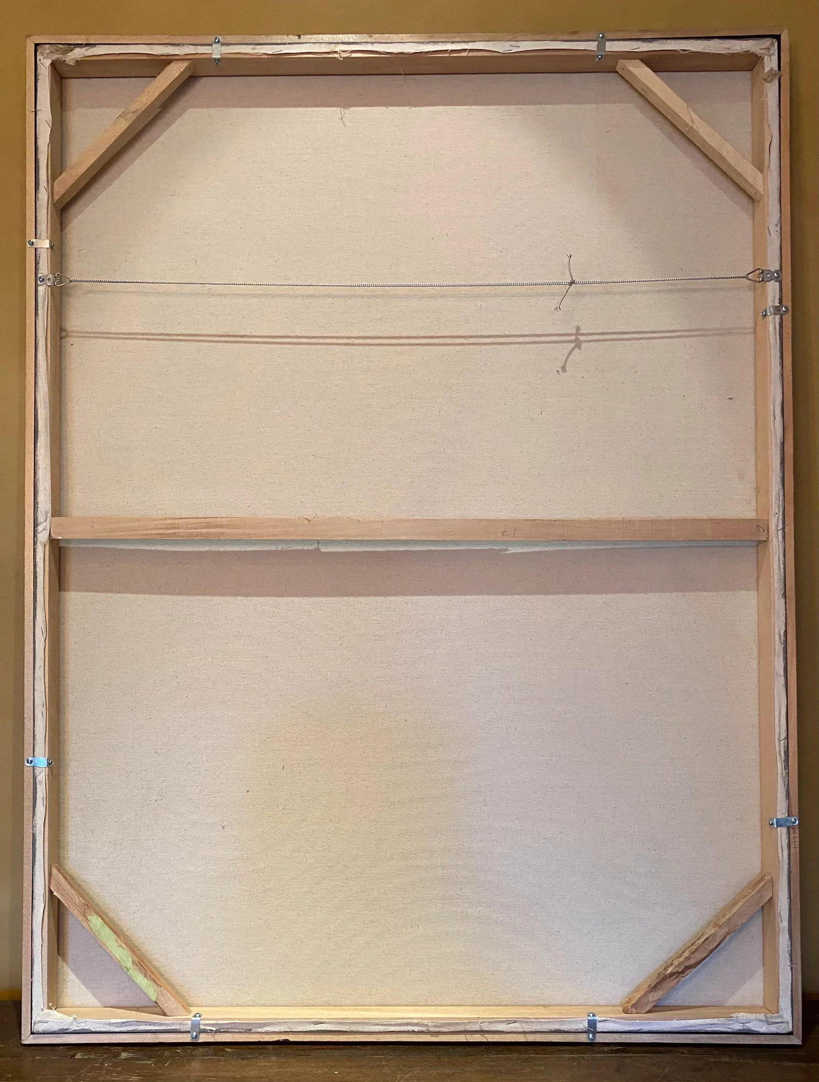 Abstract Original Painting of Tropical Nature, Framed - 5