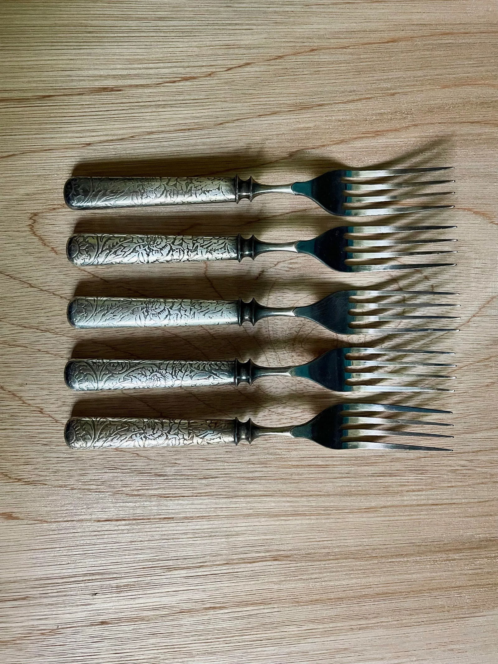 1880 Pairpoint Silver Plate Flatware Set- 10 Pieces - 7