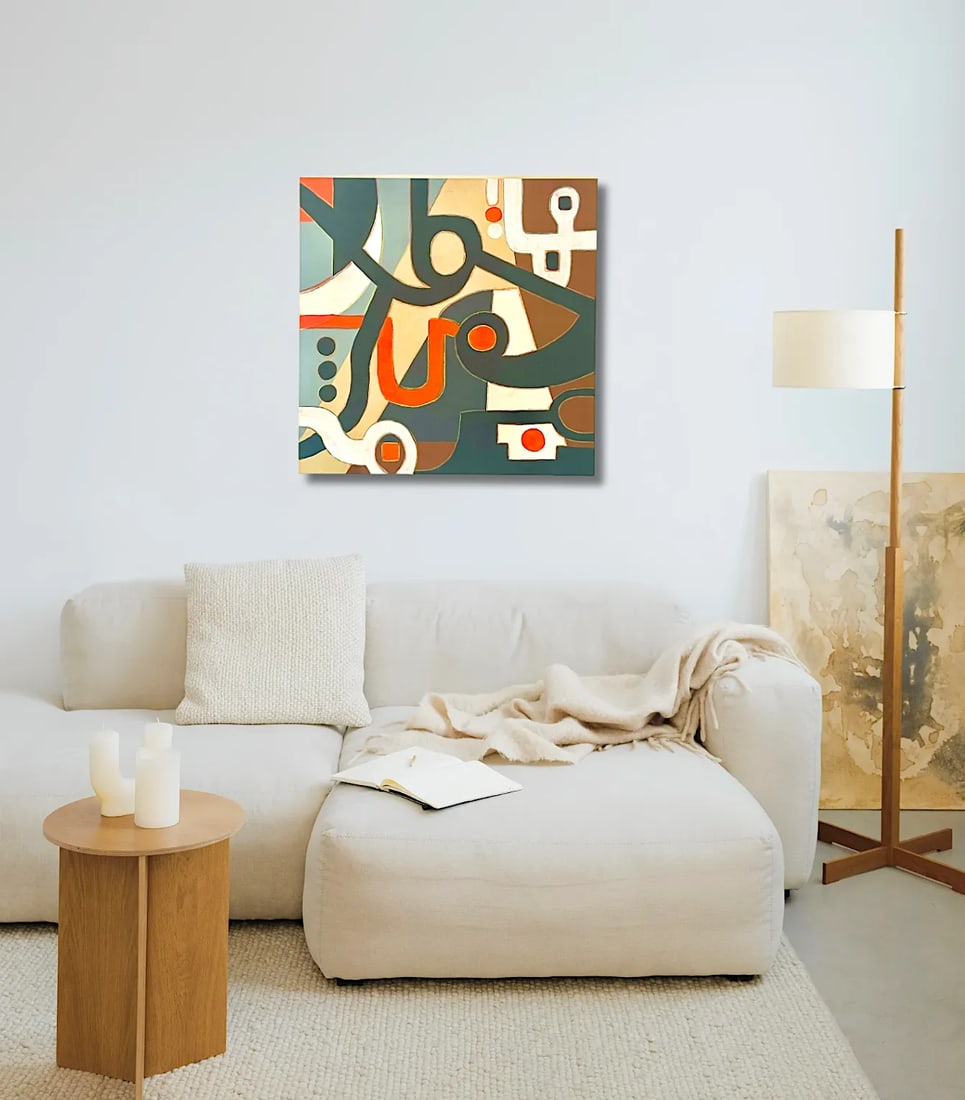 Contemporary Abstract Expressionist Painting by Bryan Boomershine, - 2