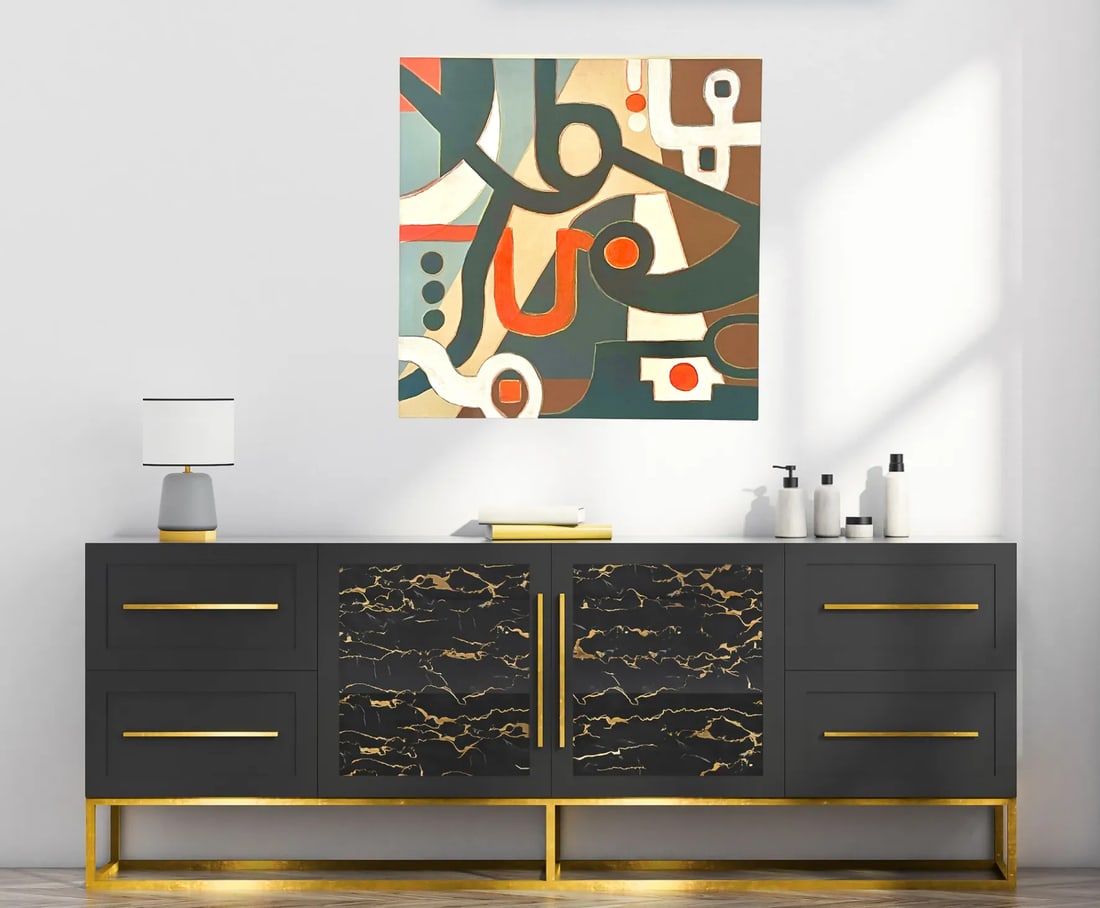 Contemporary Abstract Expressionist Painting by Bryan Boomershine, - 5