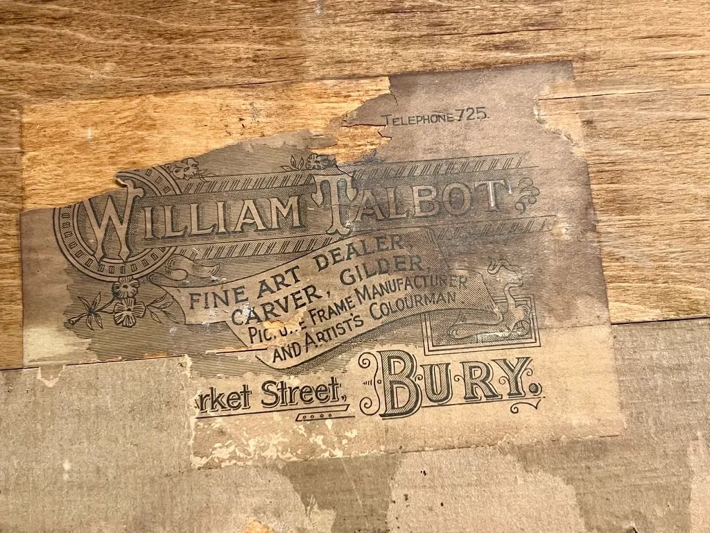 Antique Framed Needlepoint Scene-Hand Carved Pine-Victorian English 1800s-Art - 10