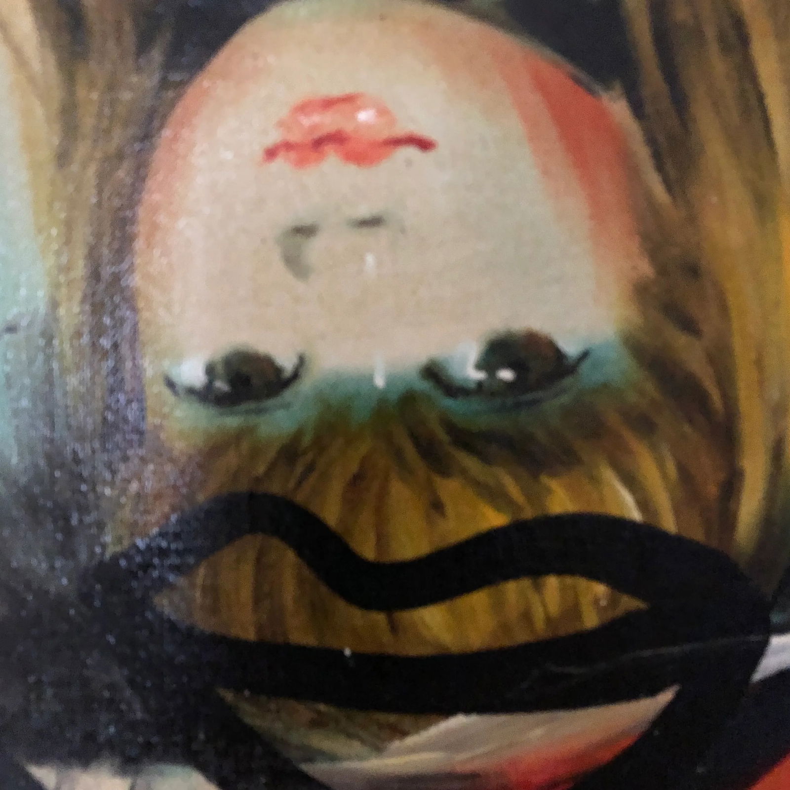 1967 Portrait of a Mother & Child Oil Painting by Peter Robert Keil, Framed - 6