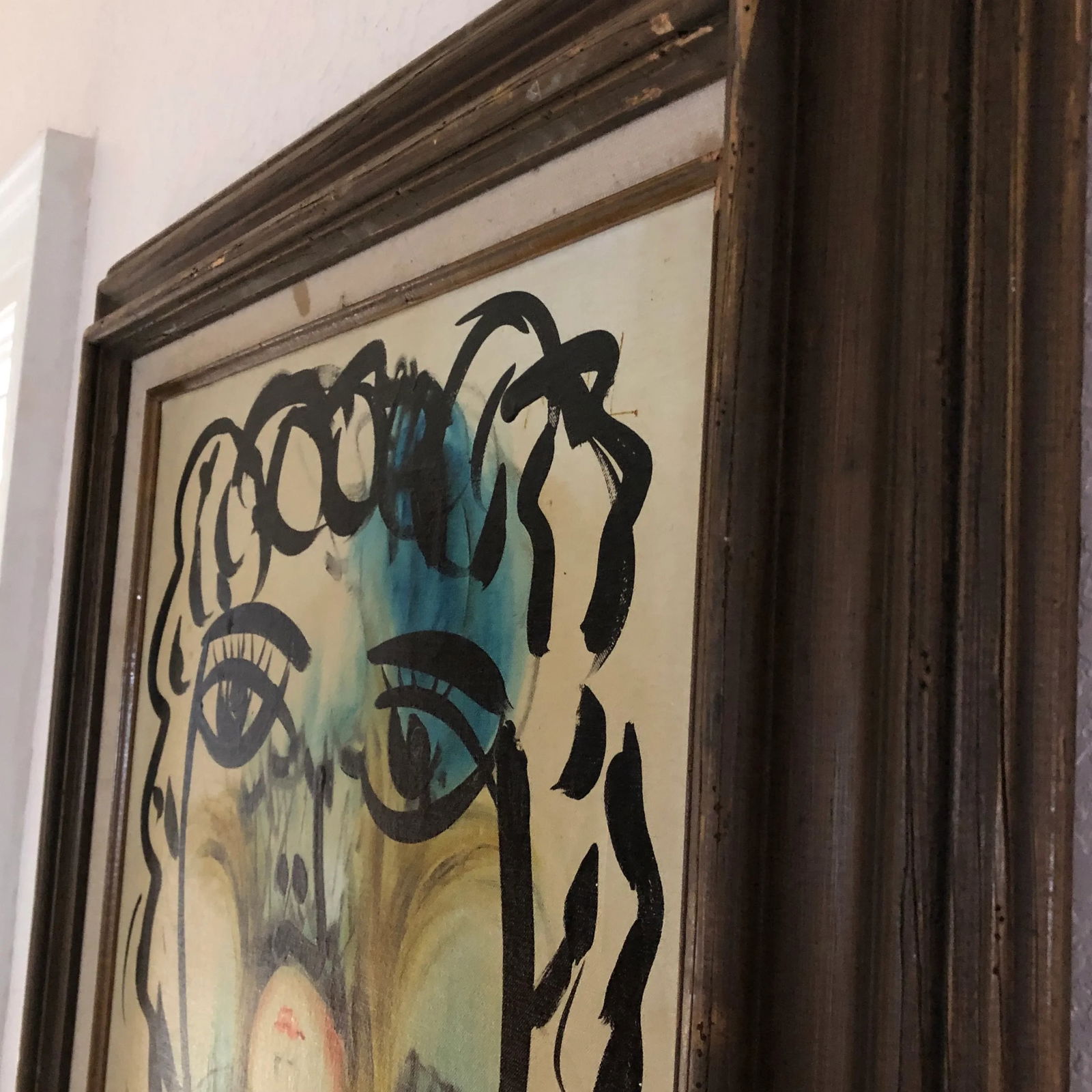 1967 Portrait of a Mother & Child Oil Painting by Peter Robert Keil, Framed - 9