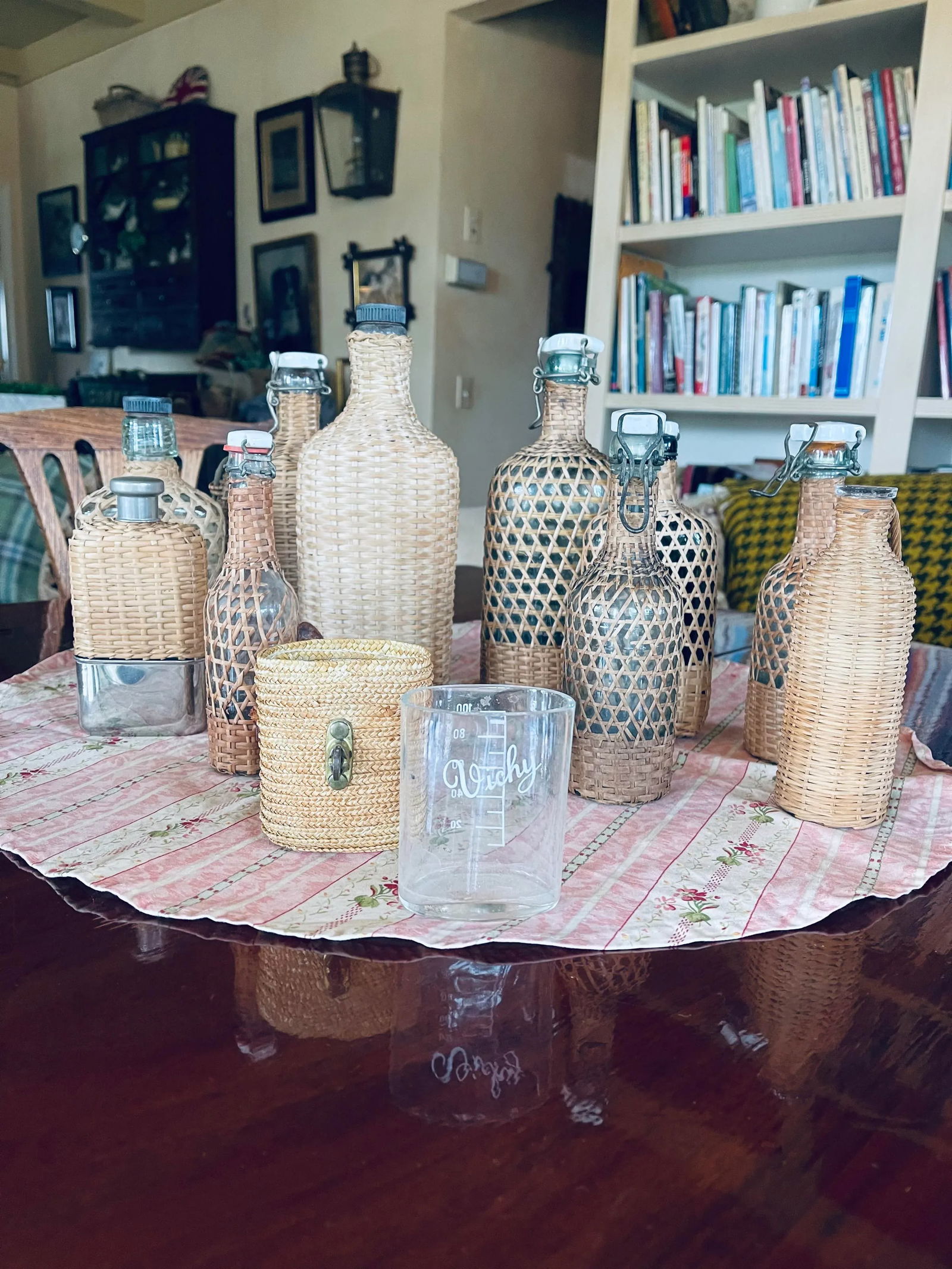 19th Century French Century Demijohn Bottle Collection - Set of 11 - 6