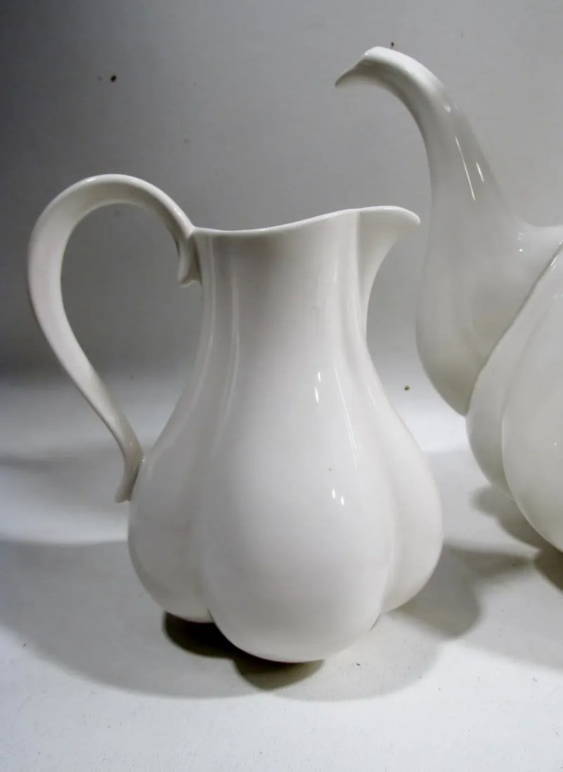 1960s Ernest Sohn Creations China Gourd Coffee Service - 3 Piece - 4