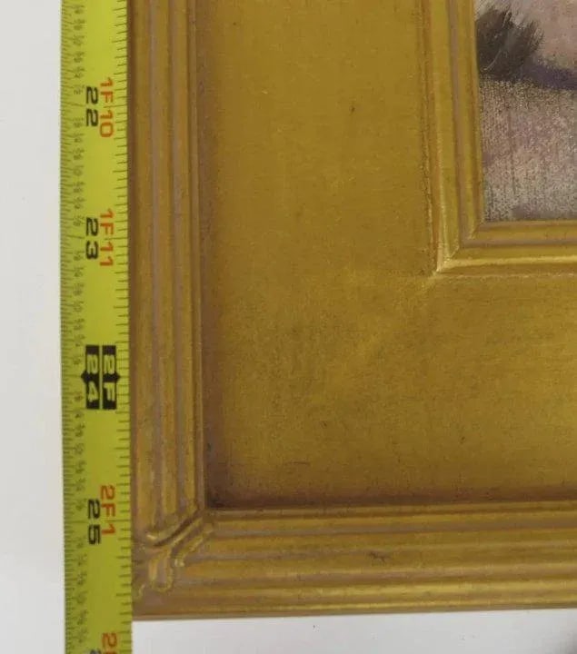 "Spring Rituals" Contemporary Oil Painting of Two Colorado Rams by Susan Bell, Framed - 2