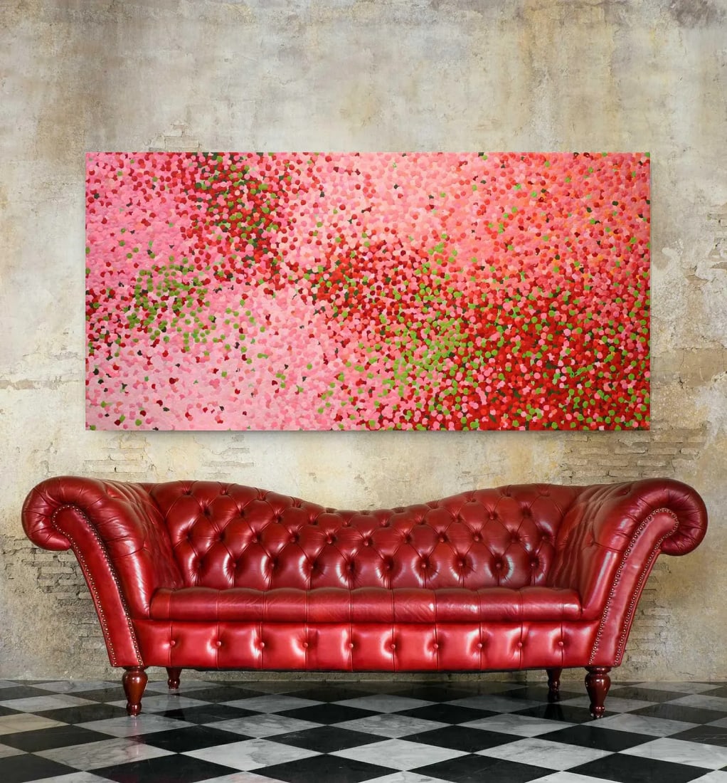 "Begin Again" Contemporary Abstract Acrylic Painting - 2