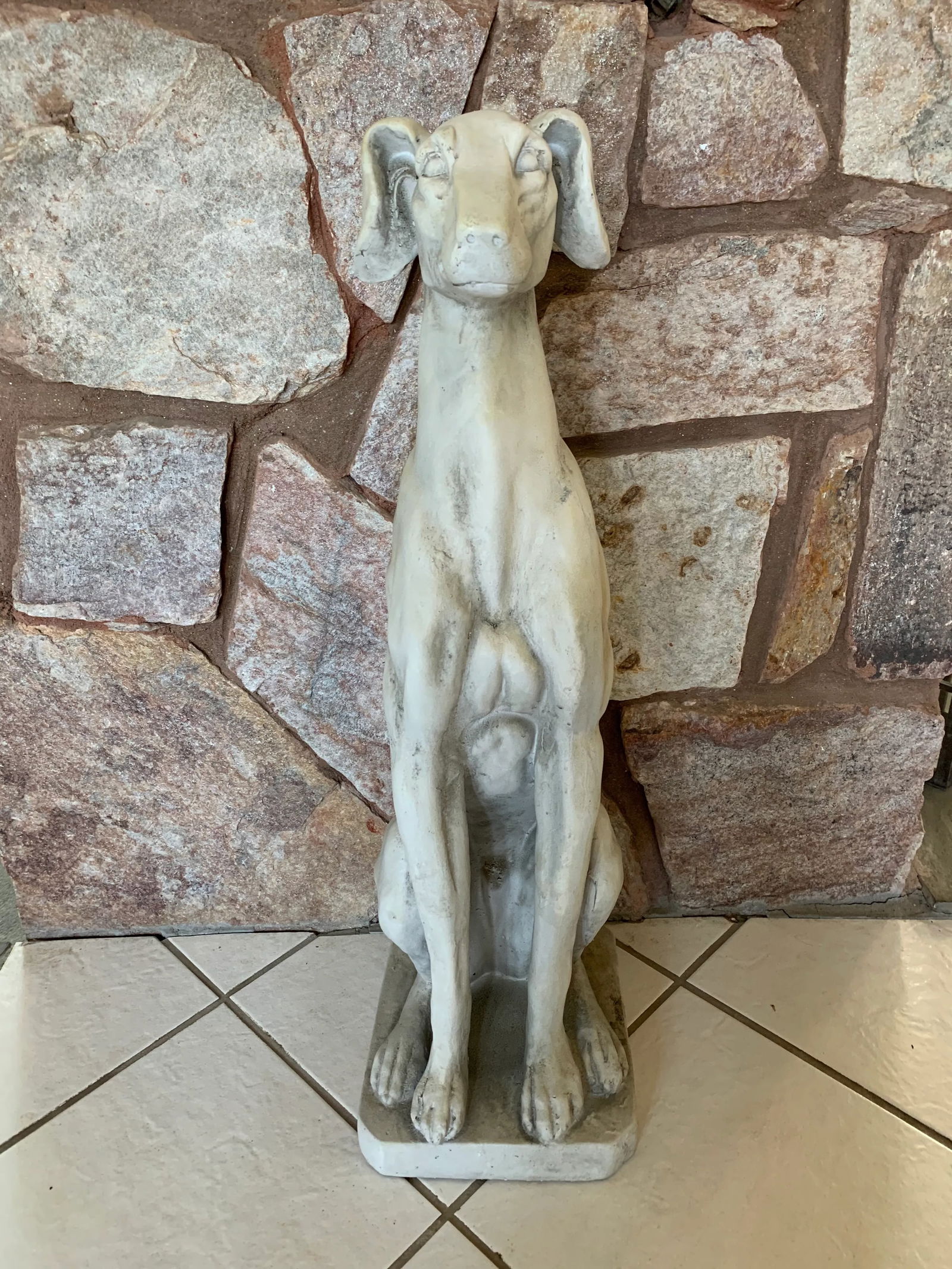 Mid 19th Century Greyhound Dog Sculpture - 2