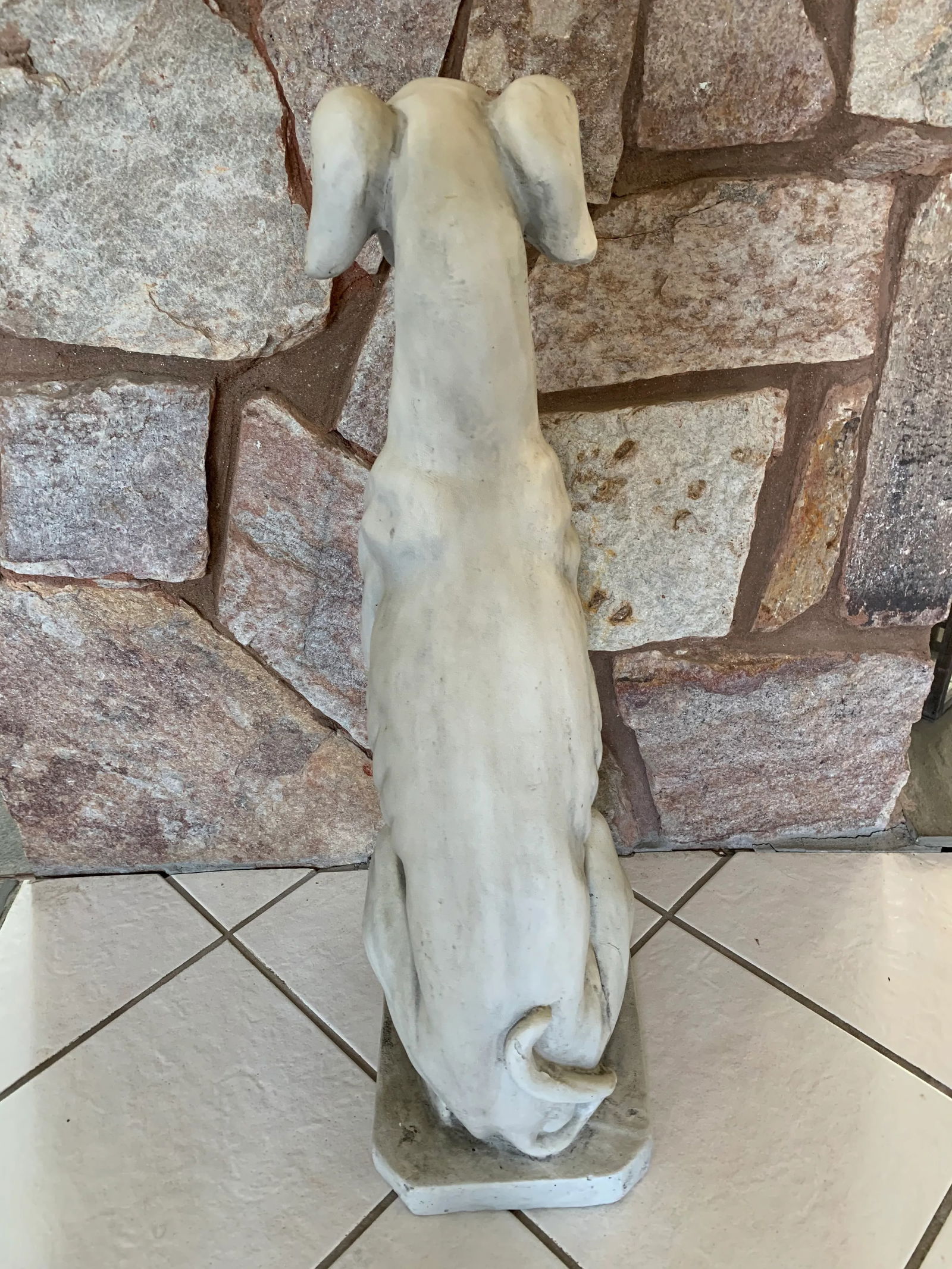 Mid 19th Century Greyhound Dog Sculpture - 3