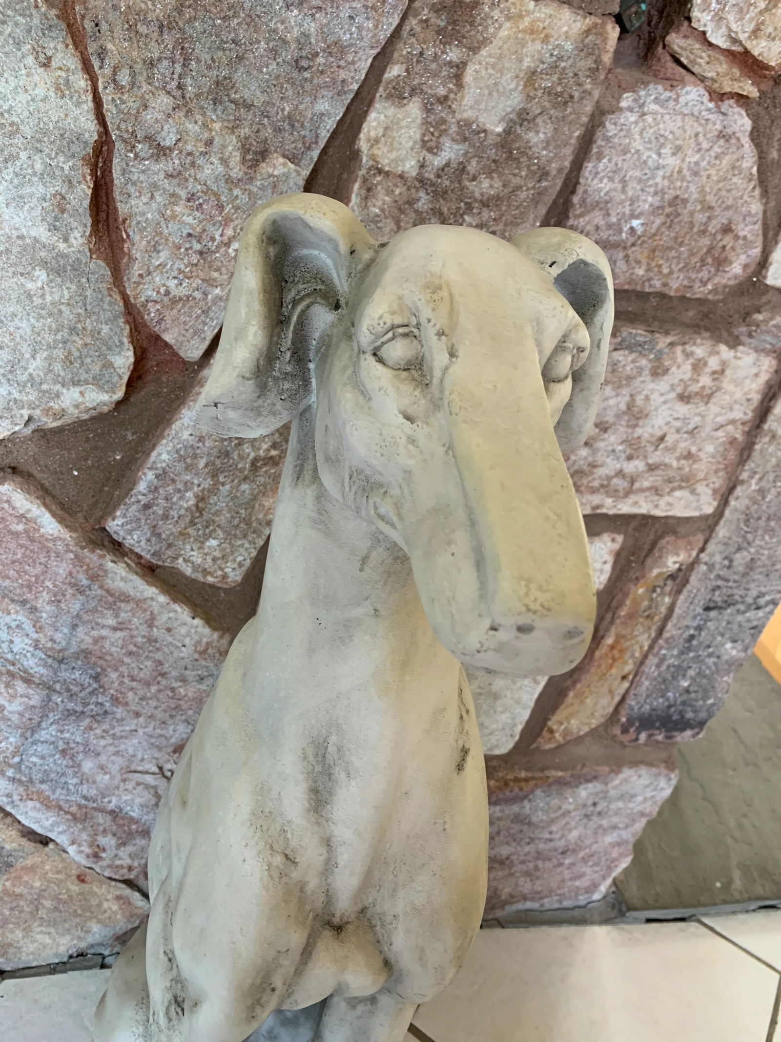 Mid 19th Century Greyhound Dog Sculpture - 5