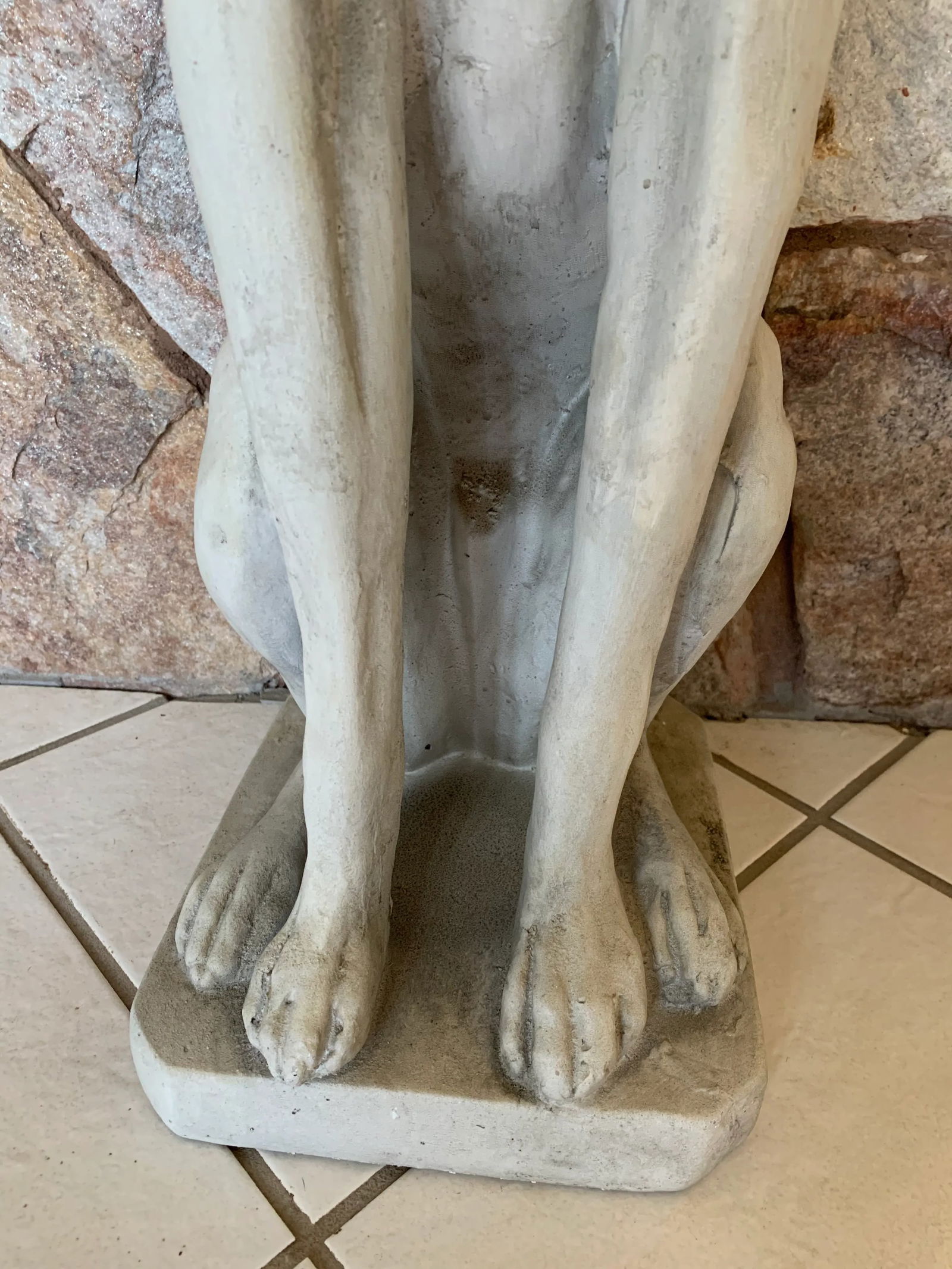 Mid 19th Century Greyhound Dog Sculpture - 6