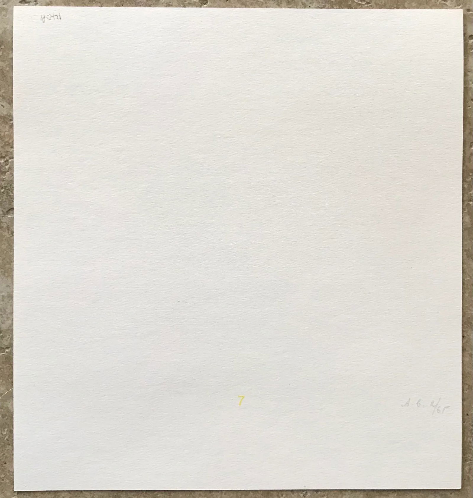 1970s Geometric #2 Serigraph Signed by Antonio Calderara - 4