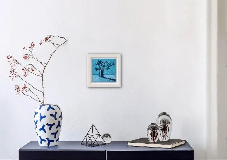 Quiet Places & Still Life — Contemporary Abstract Floral Still Life (Original Oil Painting) - 2