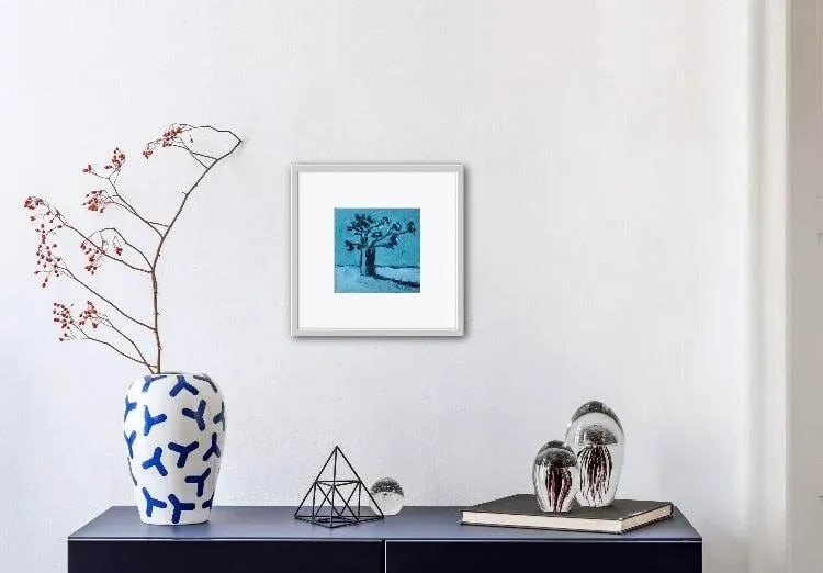 Quiet Places & Still Life — Contemporary Abstract Floral Still Life (Original Oil Painting) - 3