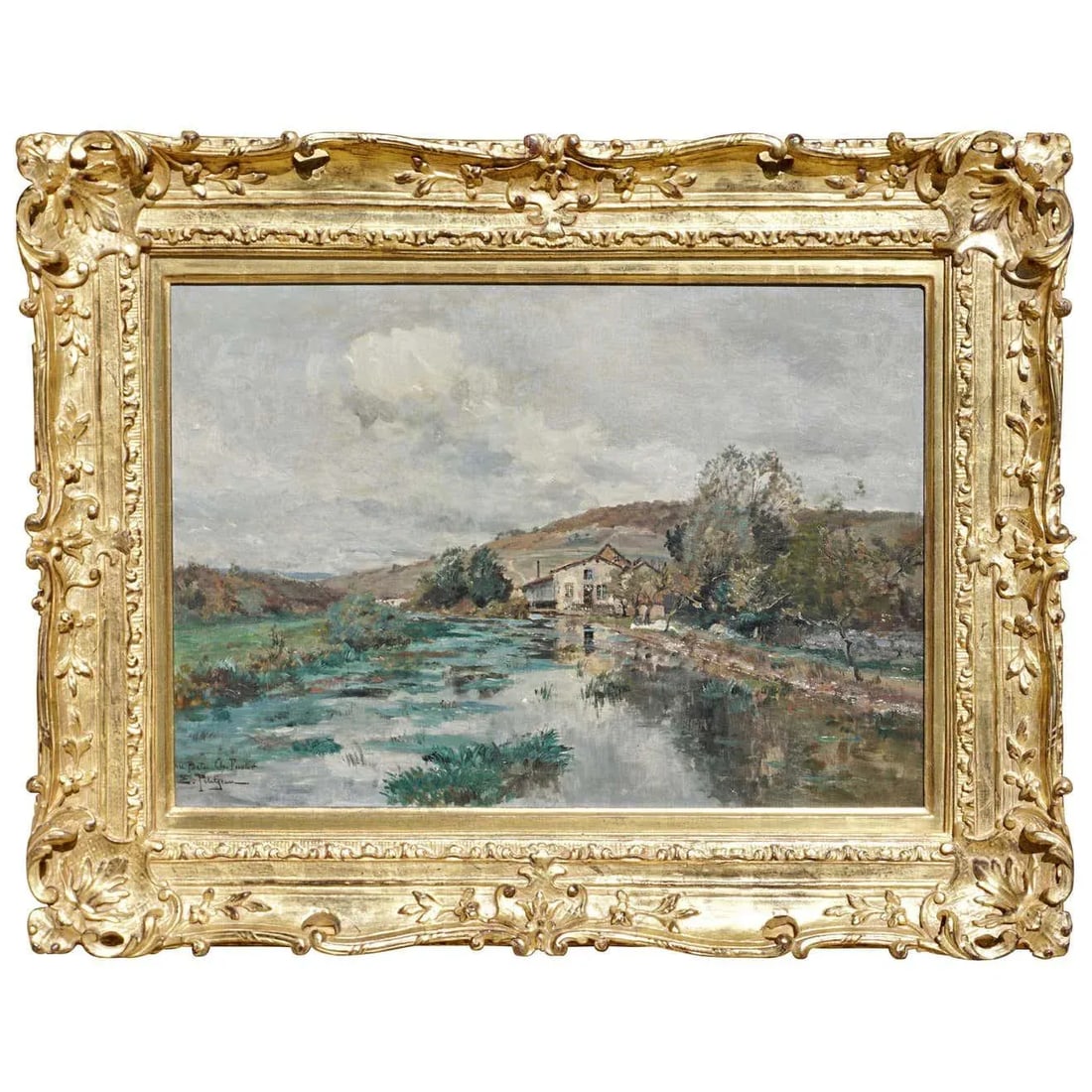 Edmond Marie Petitjean French Landscape Painting - 6