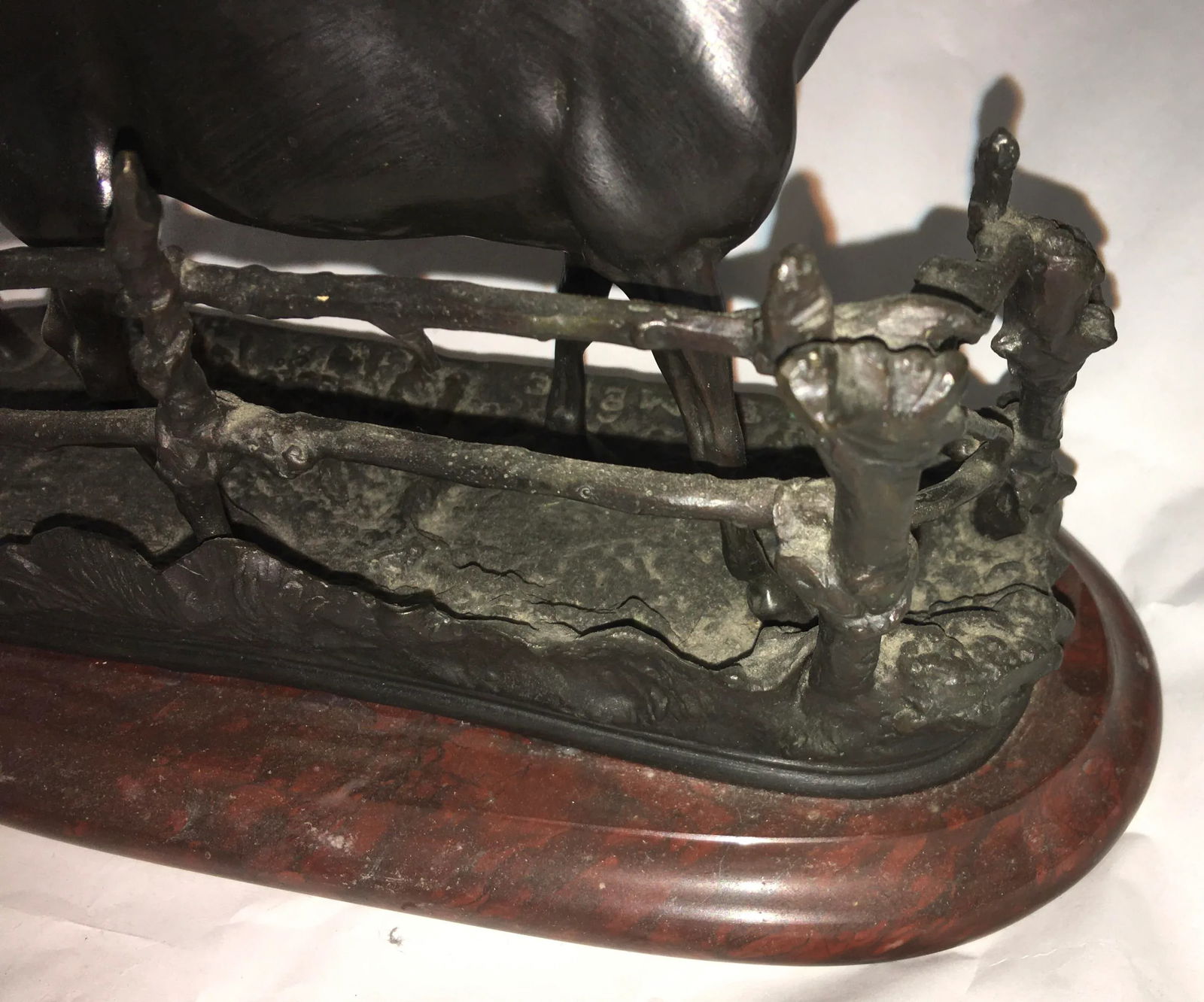 Mid 20th Century Pierre Jules Mene Bronze Horse Sculpture - 5