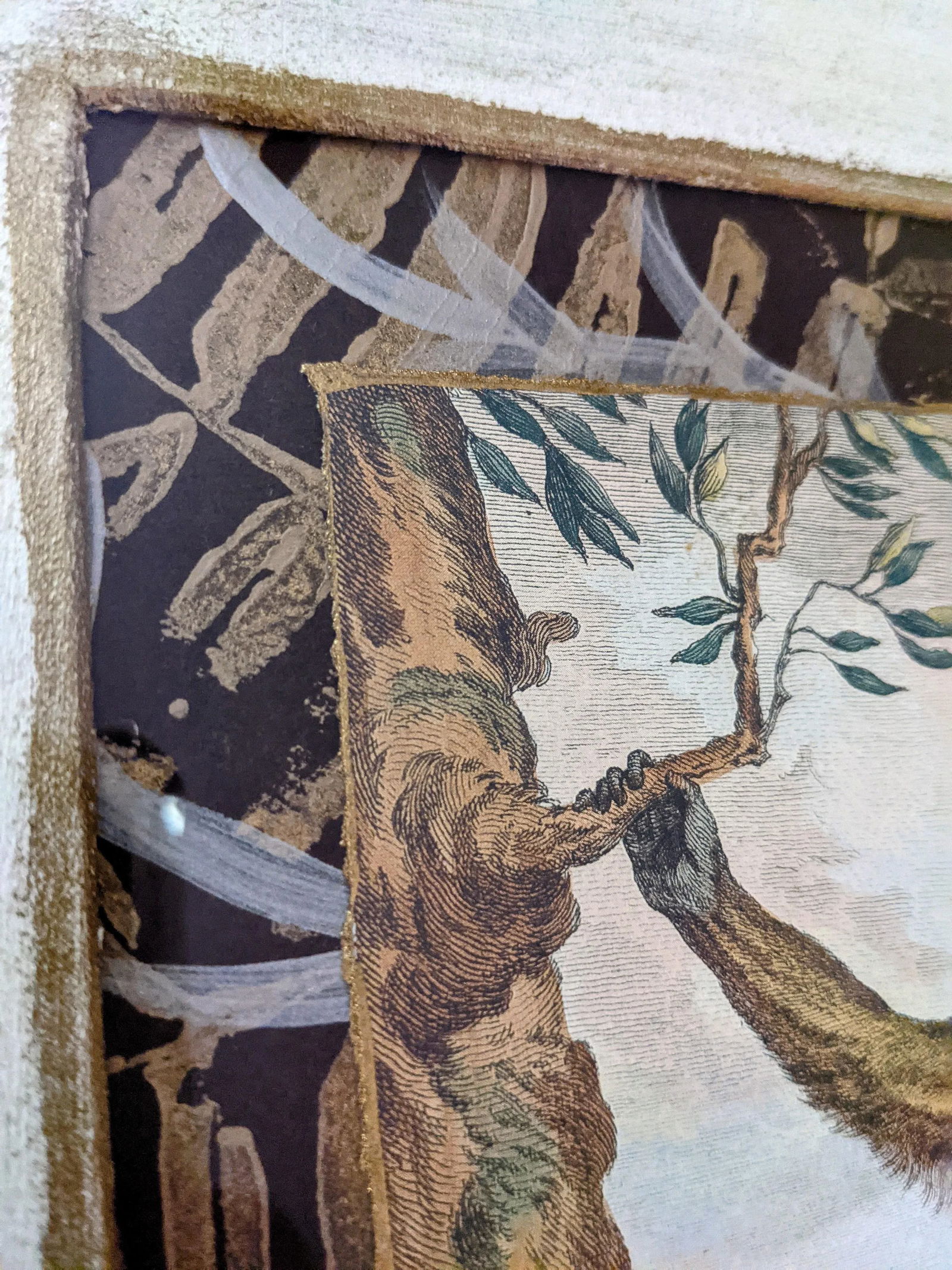 Late 20th Century Hand-Colored Engravings of Monkeys After G. Buffon, Framed - Set of 4 - 11