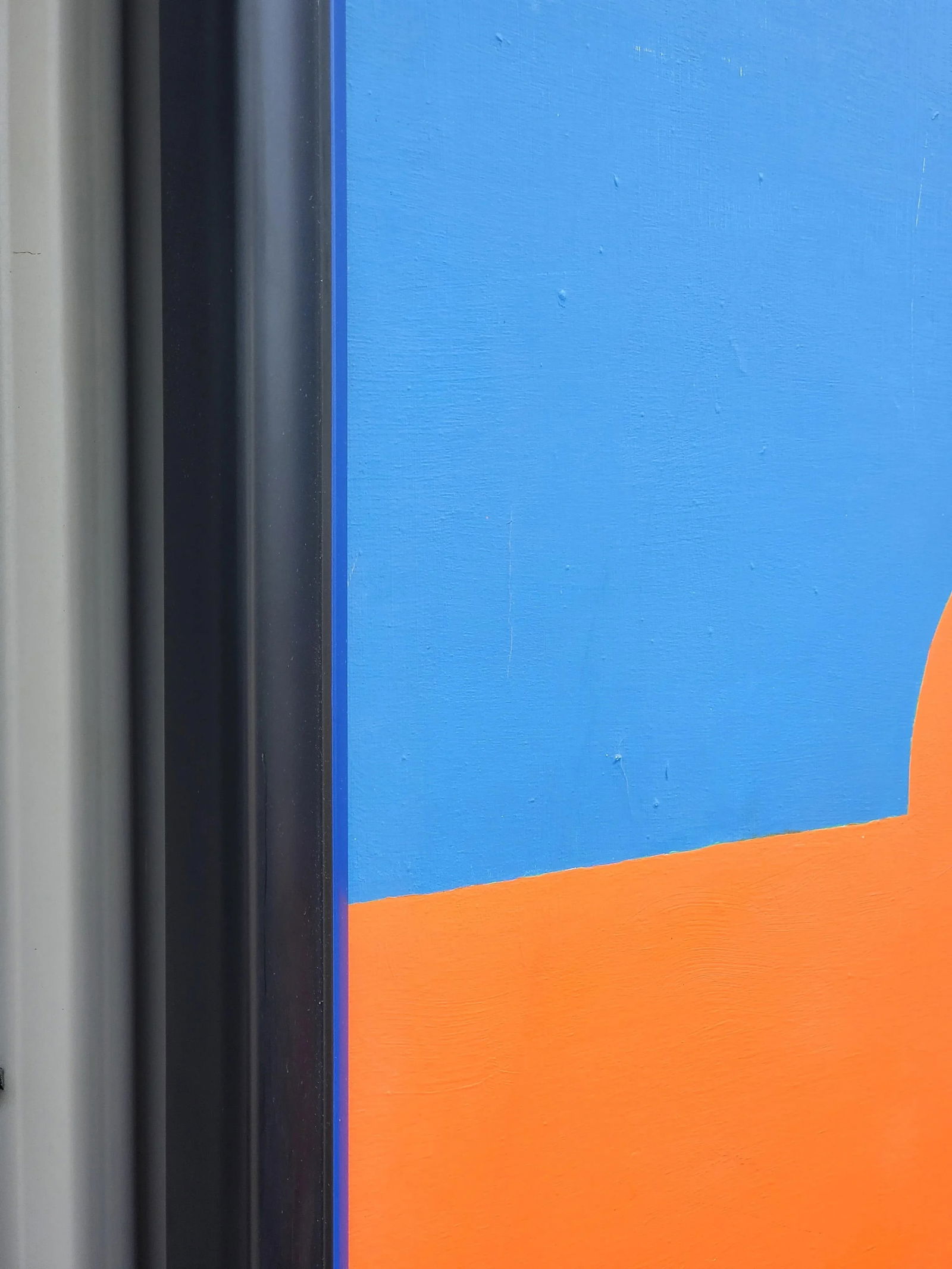 1971 "Rising" Hard Edge Abstract Geometric Oil Painting by J. C. Gillespie, Framed - 10