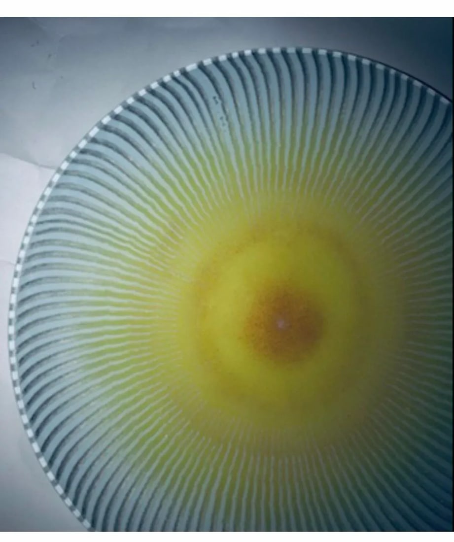 1960s Large Maurice Heaton Art Glass Signed Plate - 10