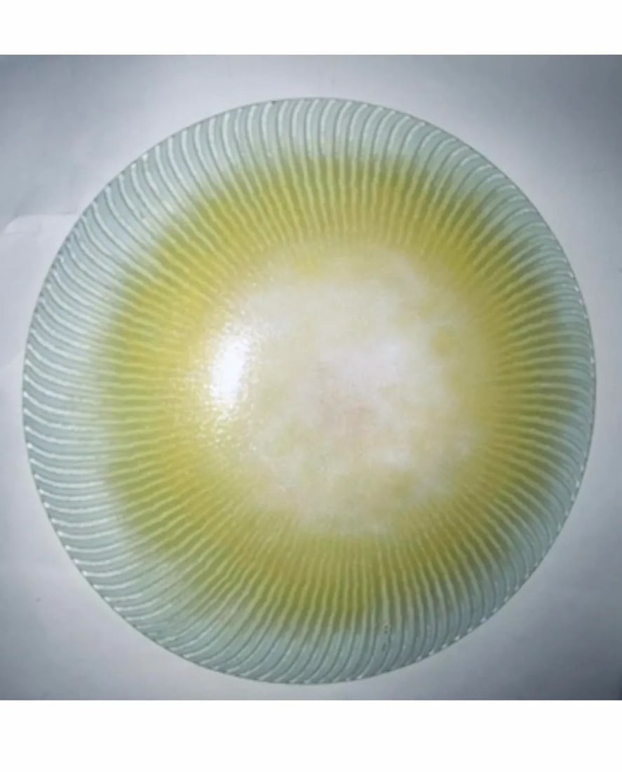 1960s Large Maurice Heaton Art Glass Signed Plate - 2