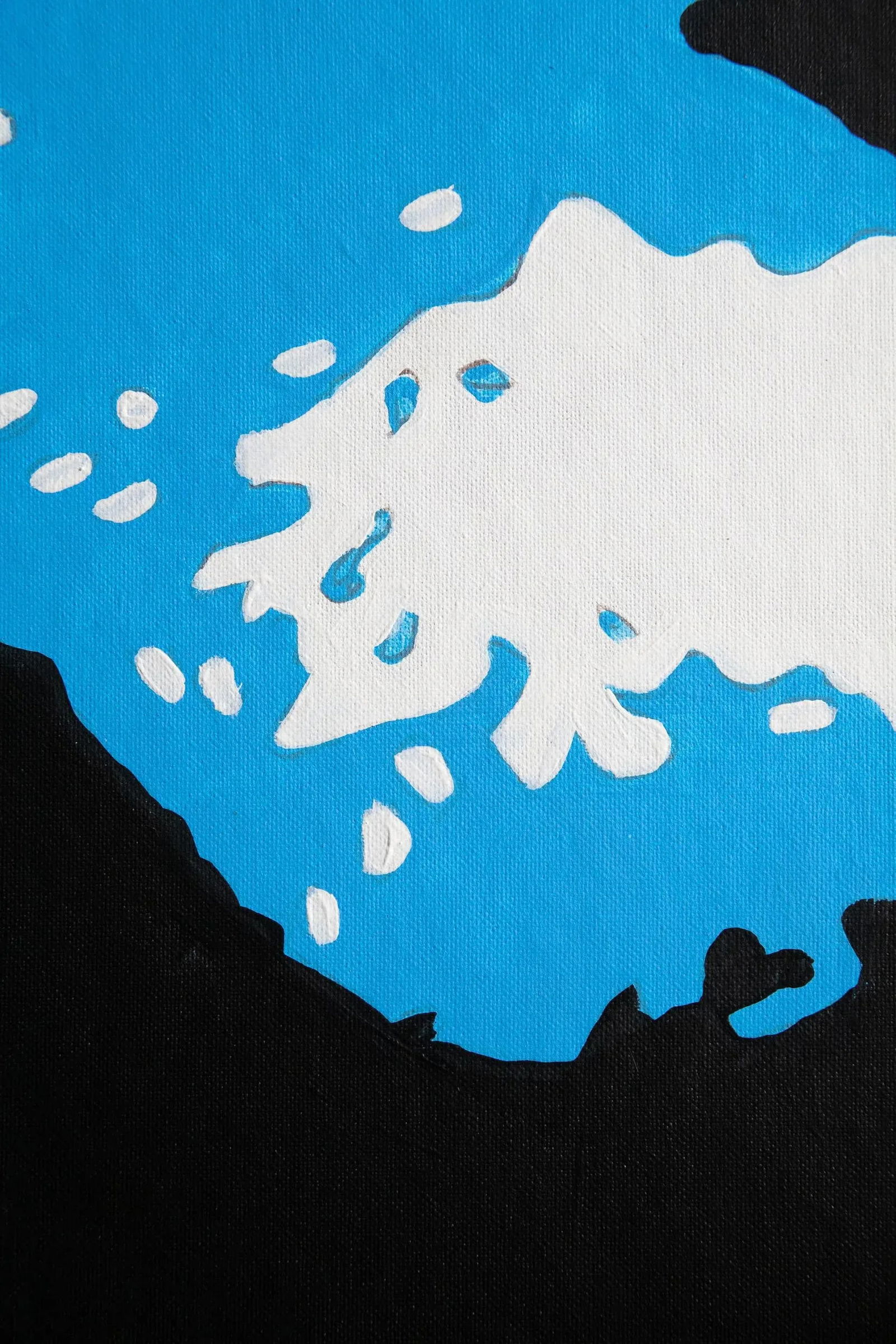 Steve McQueen Portrait Painting by Detroit Artist Billy Couch - Set of 6 - 4