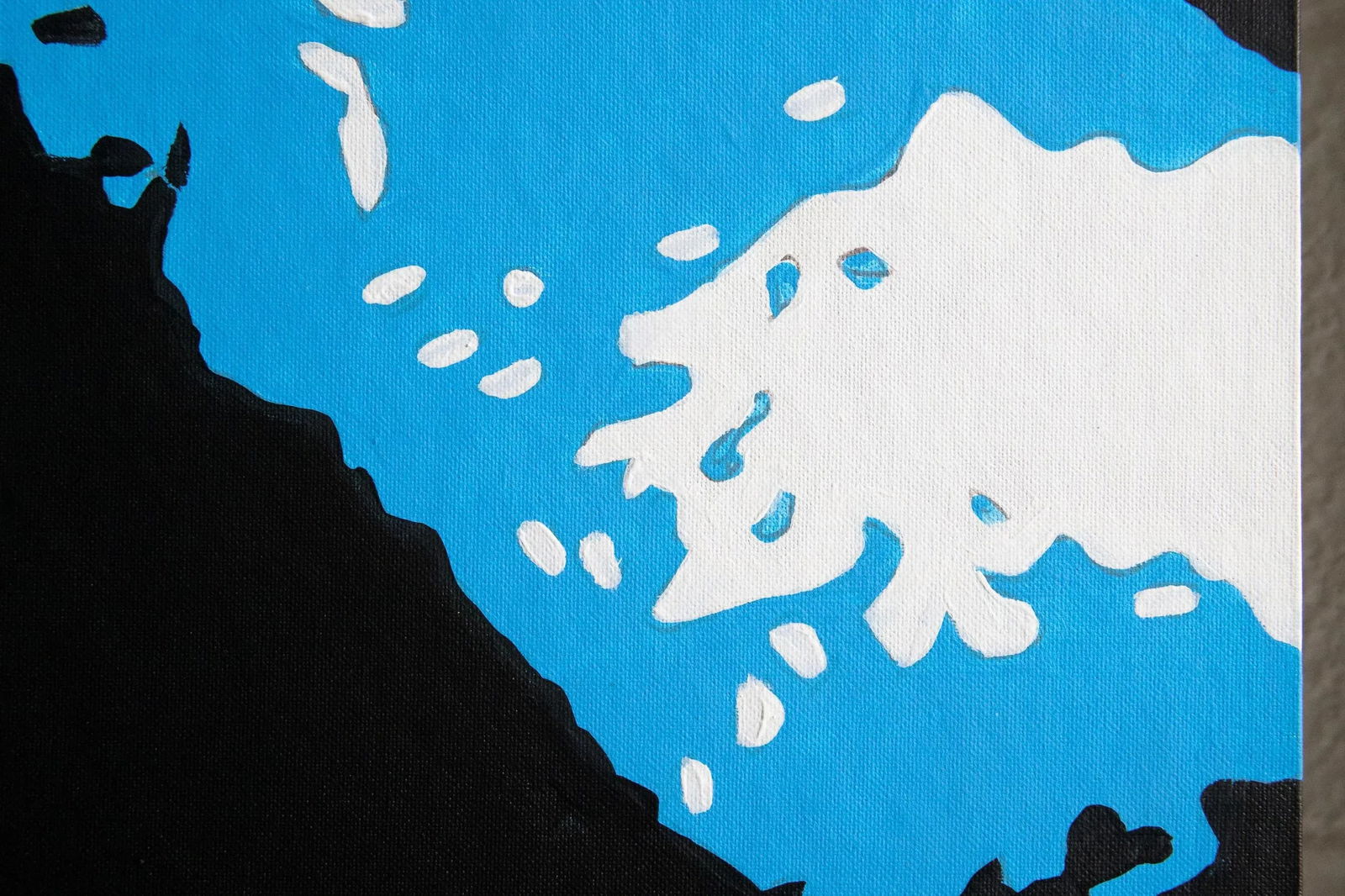 Steve McQueen Portrait Painting by Detroit Artist Billy Couch - Set of 6 - 6