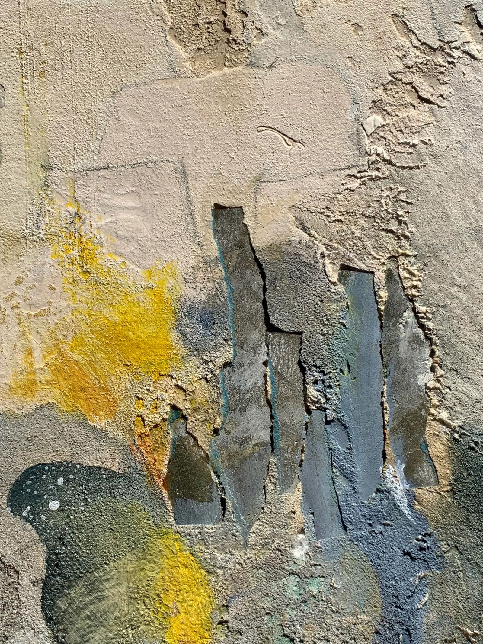 Contemporary Abstract Expressionist Mixed-Media Encaustic Painting by Eiko Shima - 5