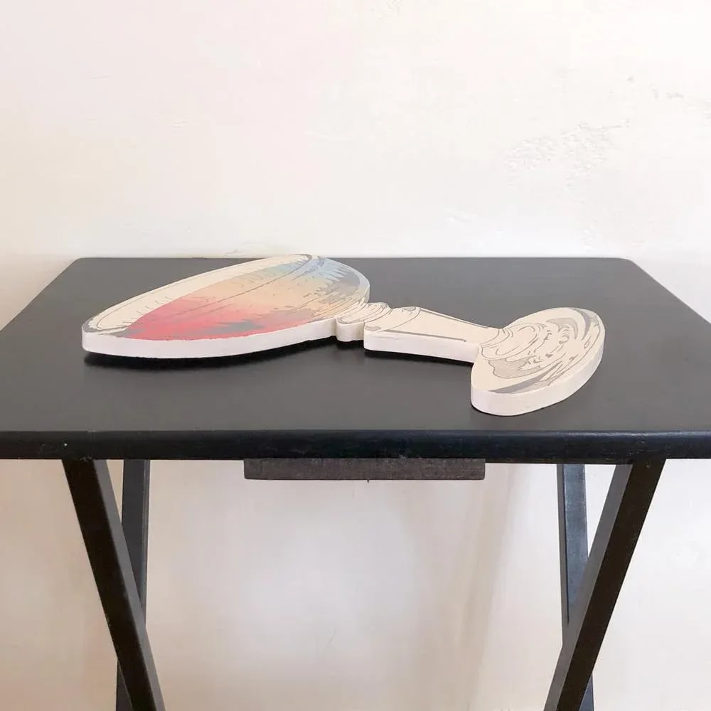 "Lovin' Cup"? Contemporary Pop Art Still Life Painting on Wood Cutout - 3