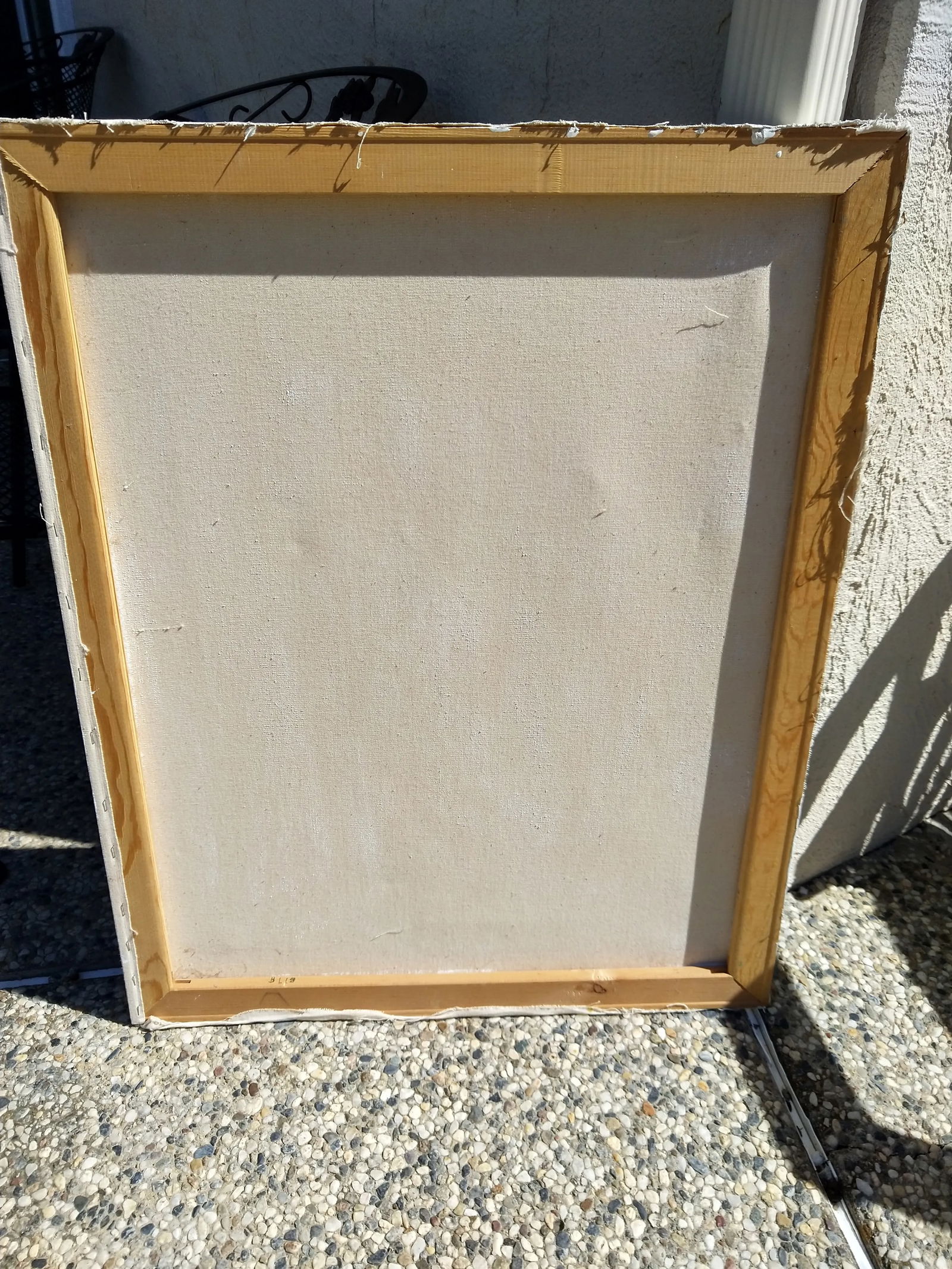 1990s "Still Life with Larkspur" Acrylic Painting - 3