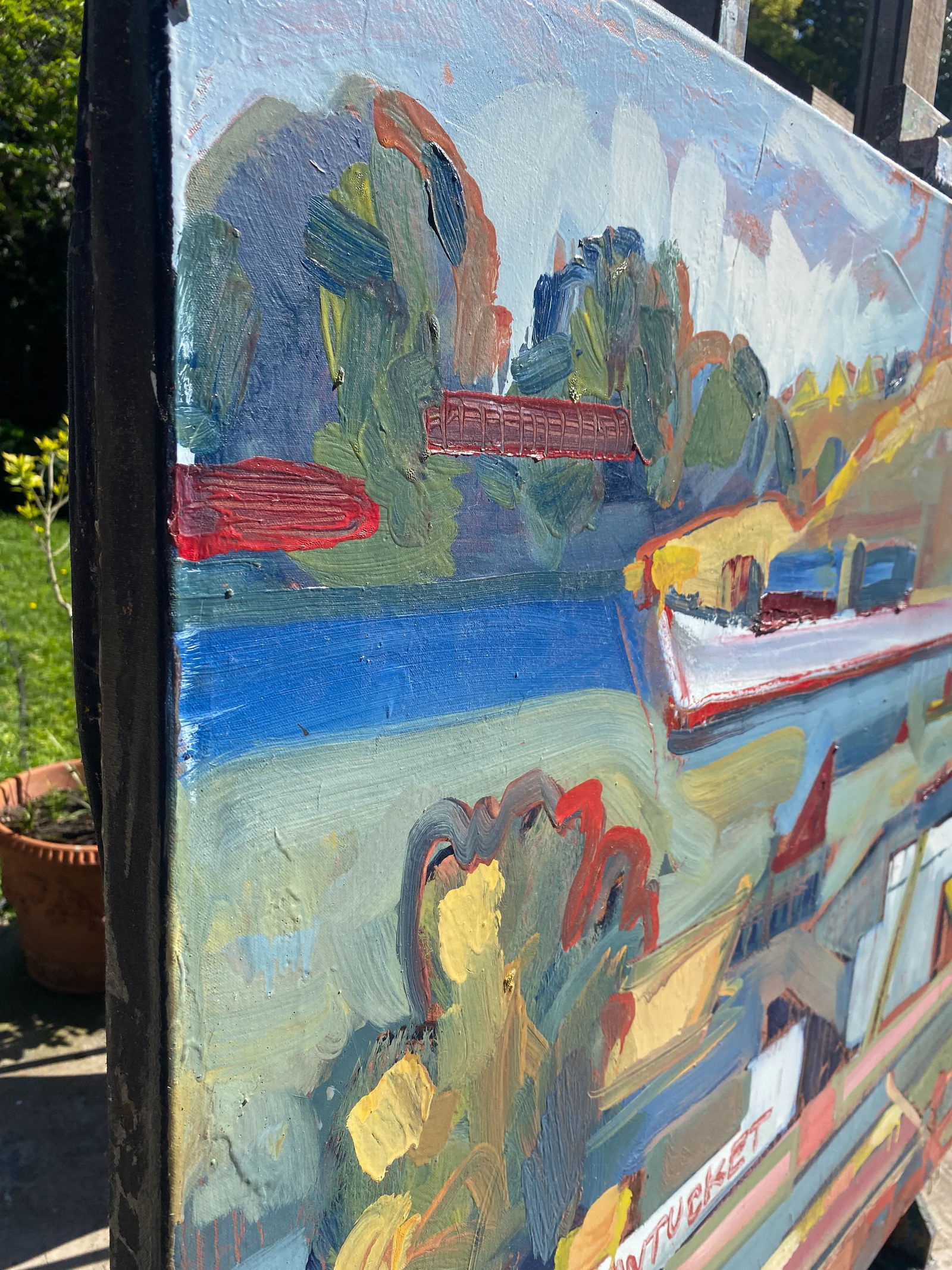 Contemporary Plein Air California Landscape Oil Painting by James Hartman - 4