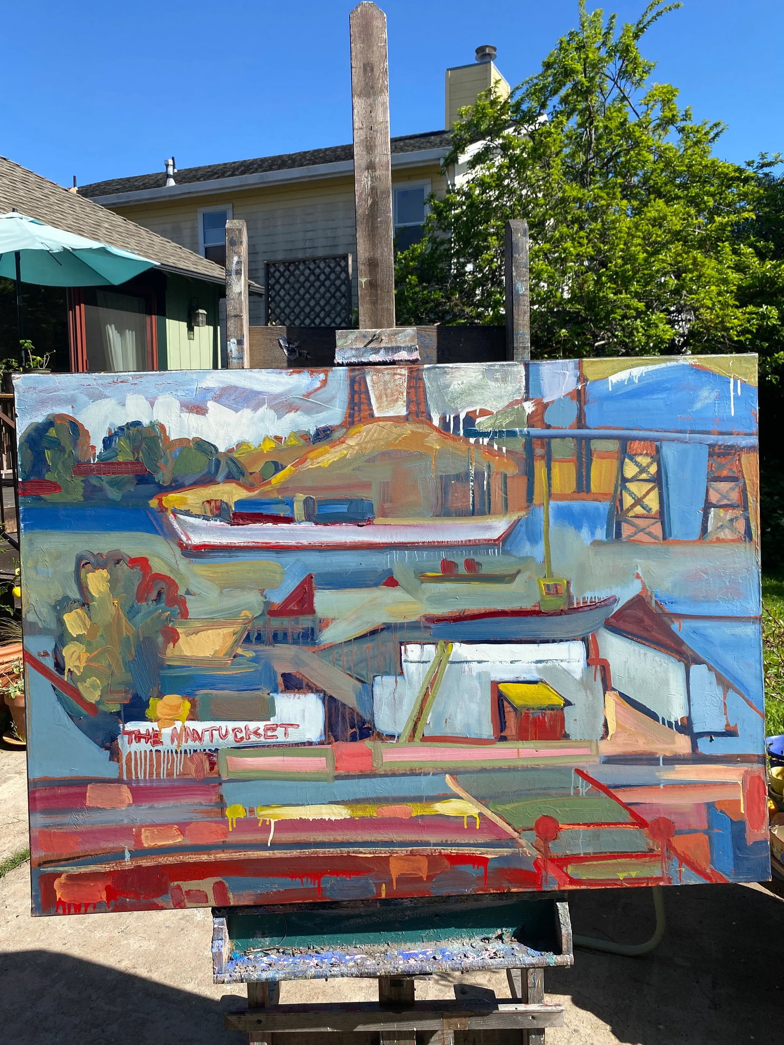 Contemporary Plein Air California Landscape Oil Painting by James Hartman - 5