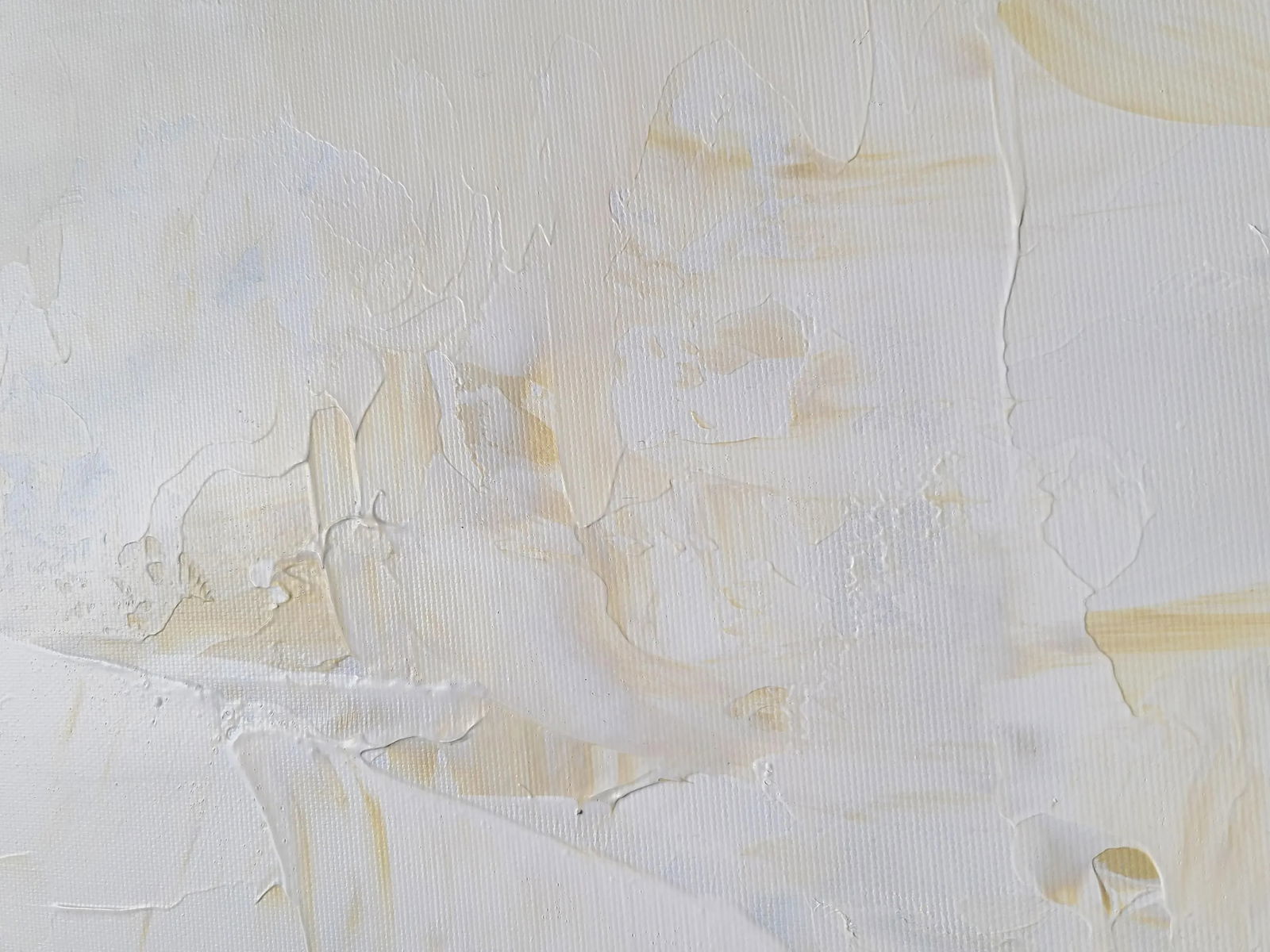 Contemporary Black and White Neutral Original Abstract Acrylic Painting, Art Kr Moehr - 5