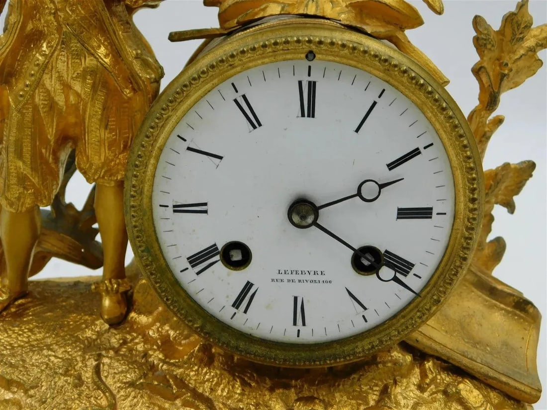 Early 19th Century Pasargad French Decorative Mantle Clock - 4