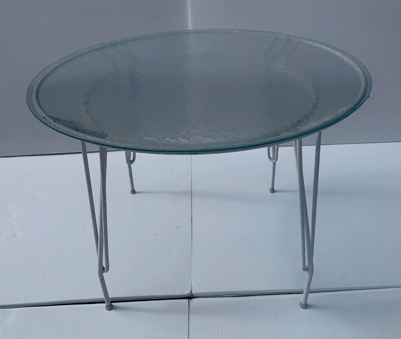 1960s Mid-Century Modern Wrought Iron Patio Set - 7