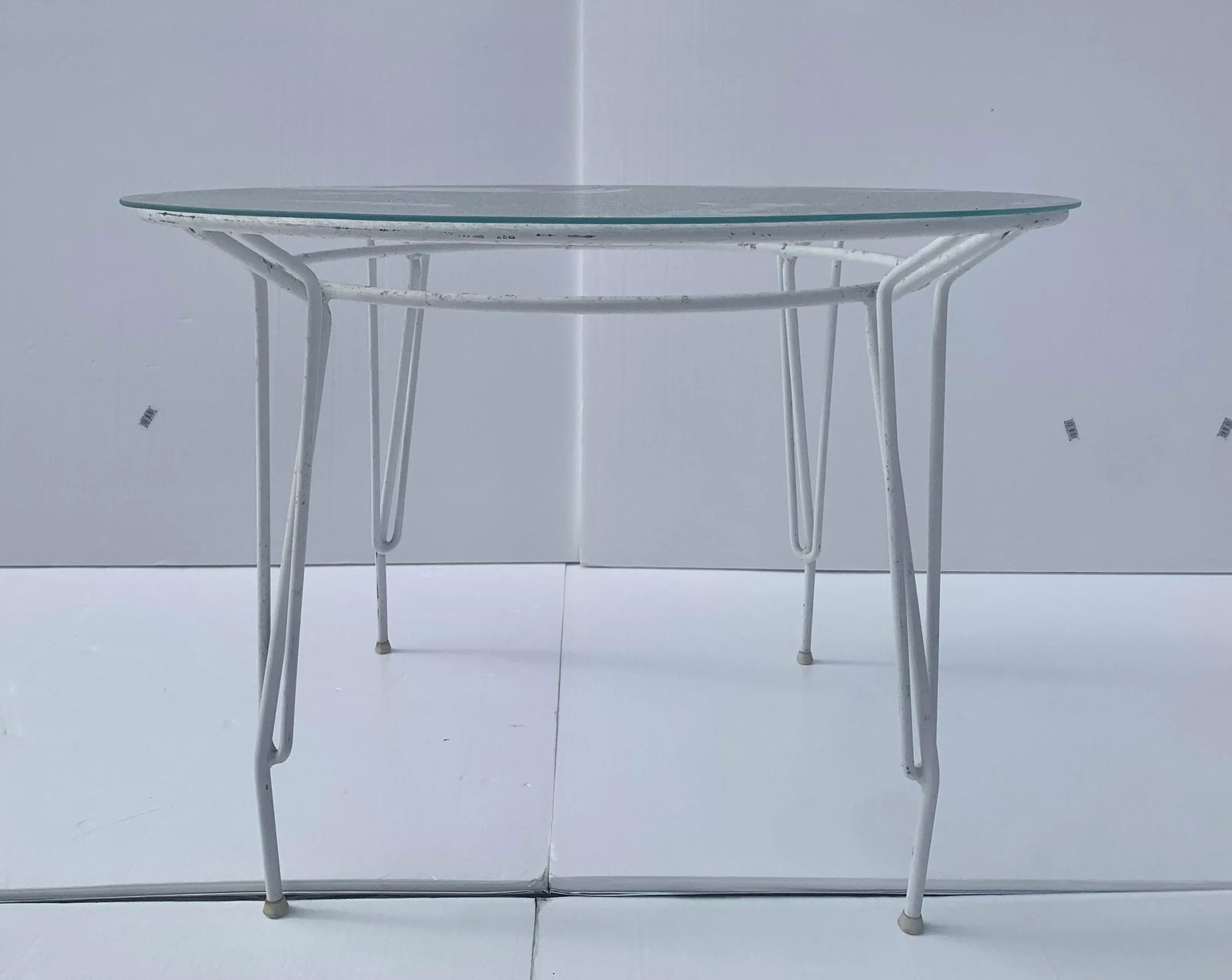 1960s Mid-Century Modern Wrought Iron Patio Set - 8