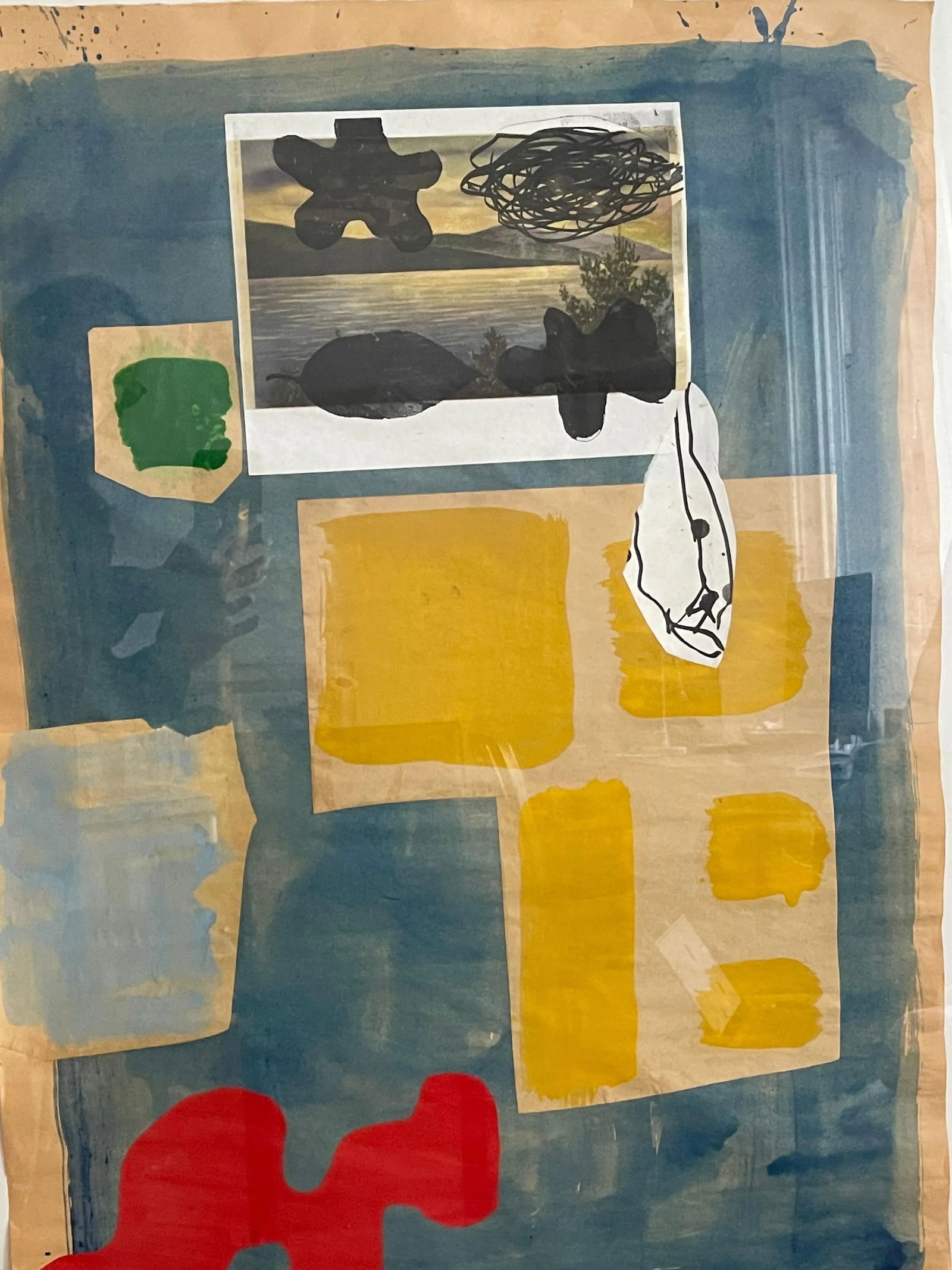 2006 "Midsummer Blue" Swedish Abstract Expressionist Painting by Peter Astrom - 4