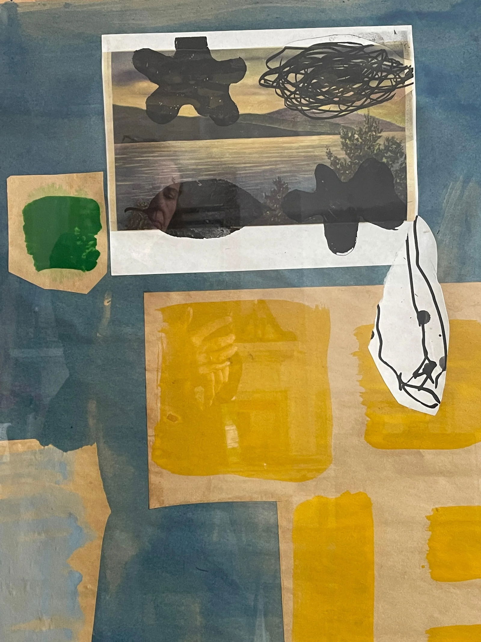 2006 "Midsummer Blue" Swedish Abstract Expressionist Painting by Peter Astrom - 6