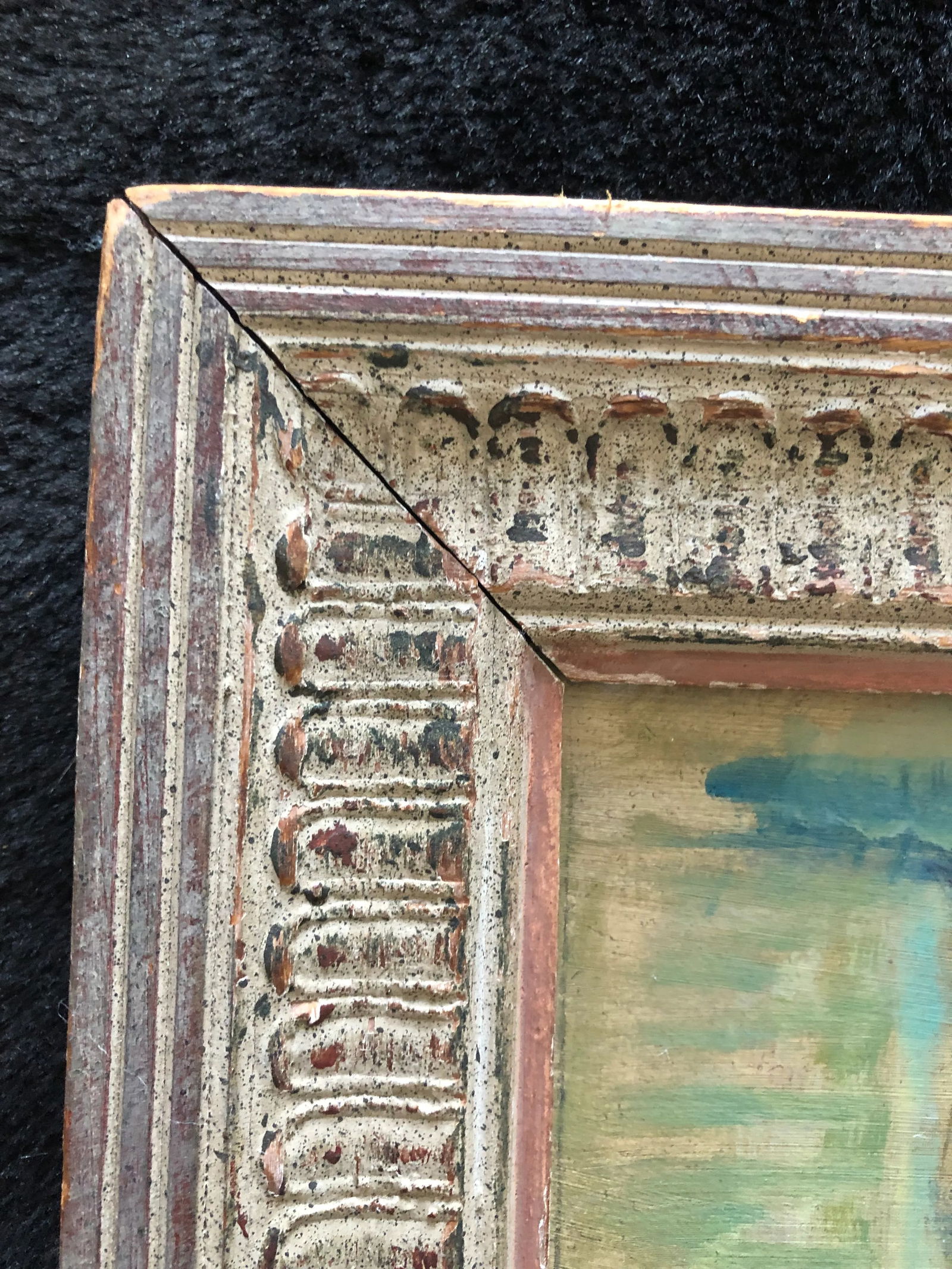 Unsigned Colorful Mid Century Modern Impressionist Painting of a Dancer at Rest - 2