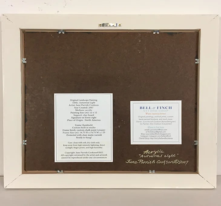 Original Landscape Painting "Autumnal Light" - 5