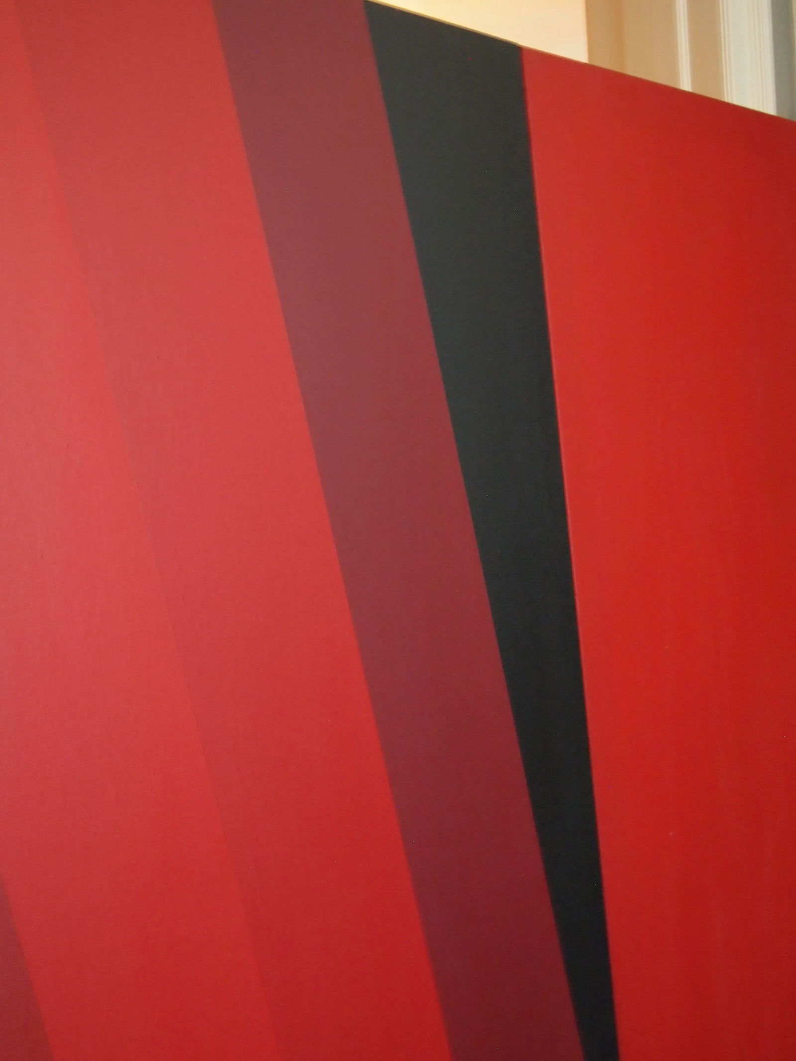 1972 Original Op Art Hard Edge Abstract Acrylic Painting on Canvas by Louis Comtois - 9