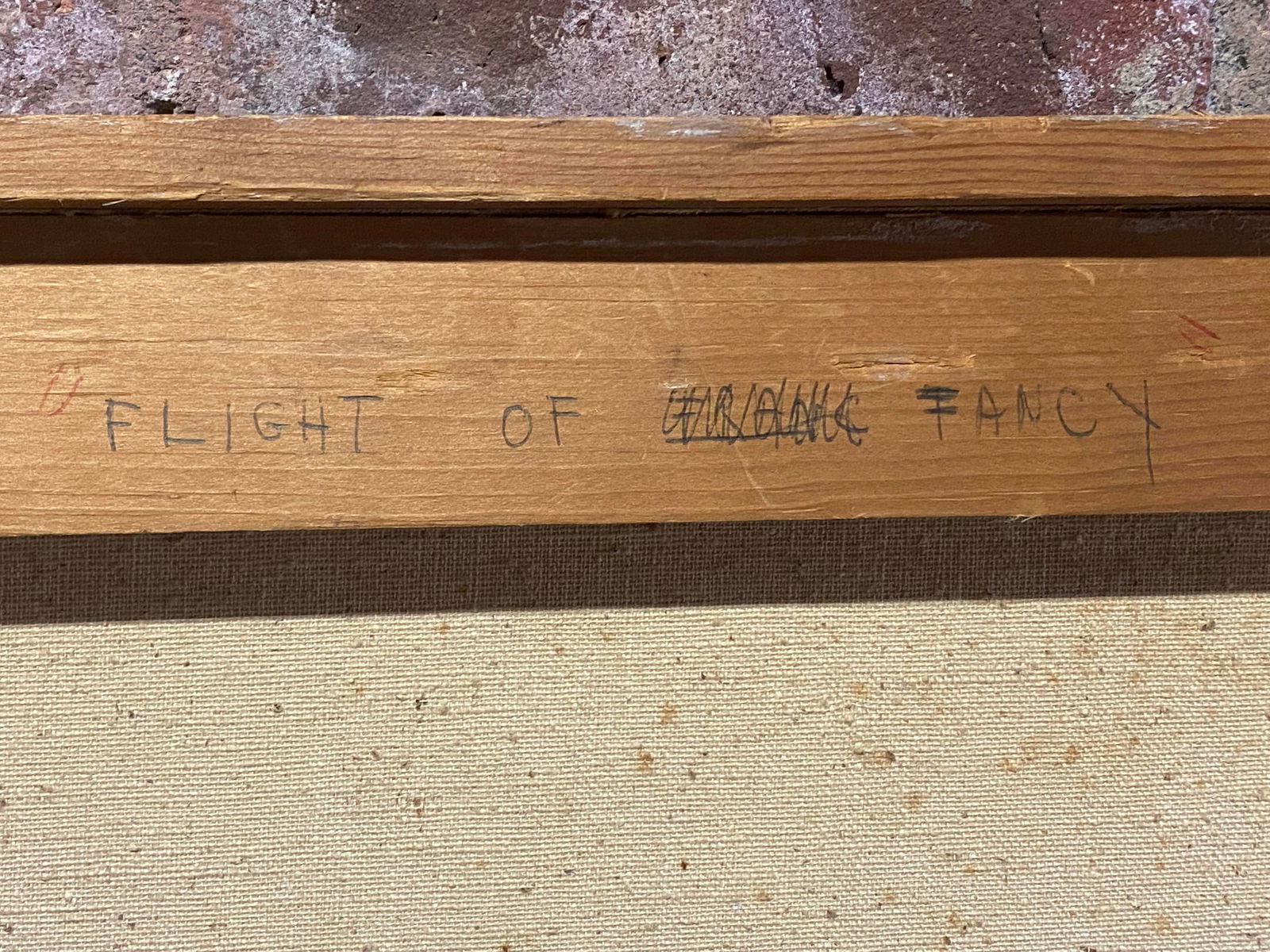 1960s "Flight of Fancy" Abstract Expressionist Oil Painting by Sara Skolinik, Framed - 12