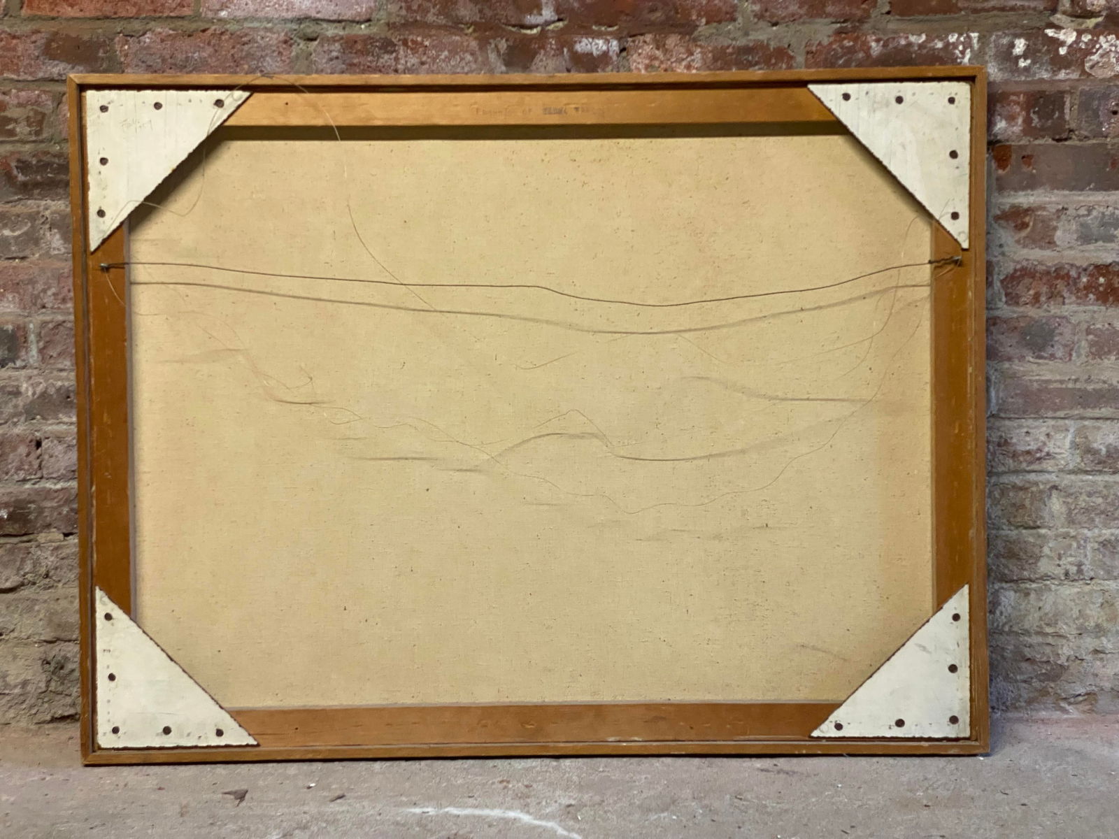 1960s "Flight of Fancy" Abstract Expressionist Oil Painting by Sara Skolinik, Framed - 4