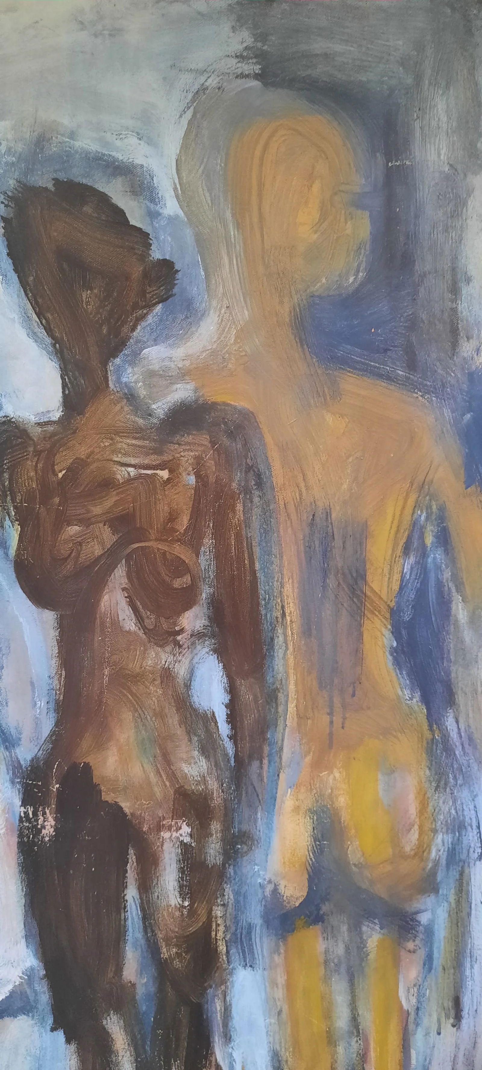 Beth Downey Abstract Figurative Painting - 4