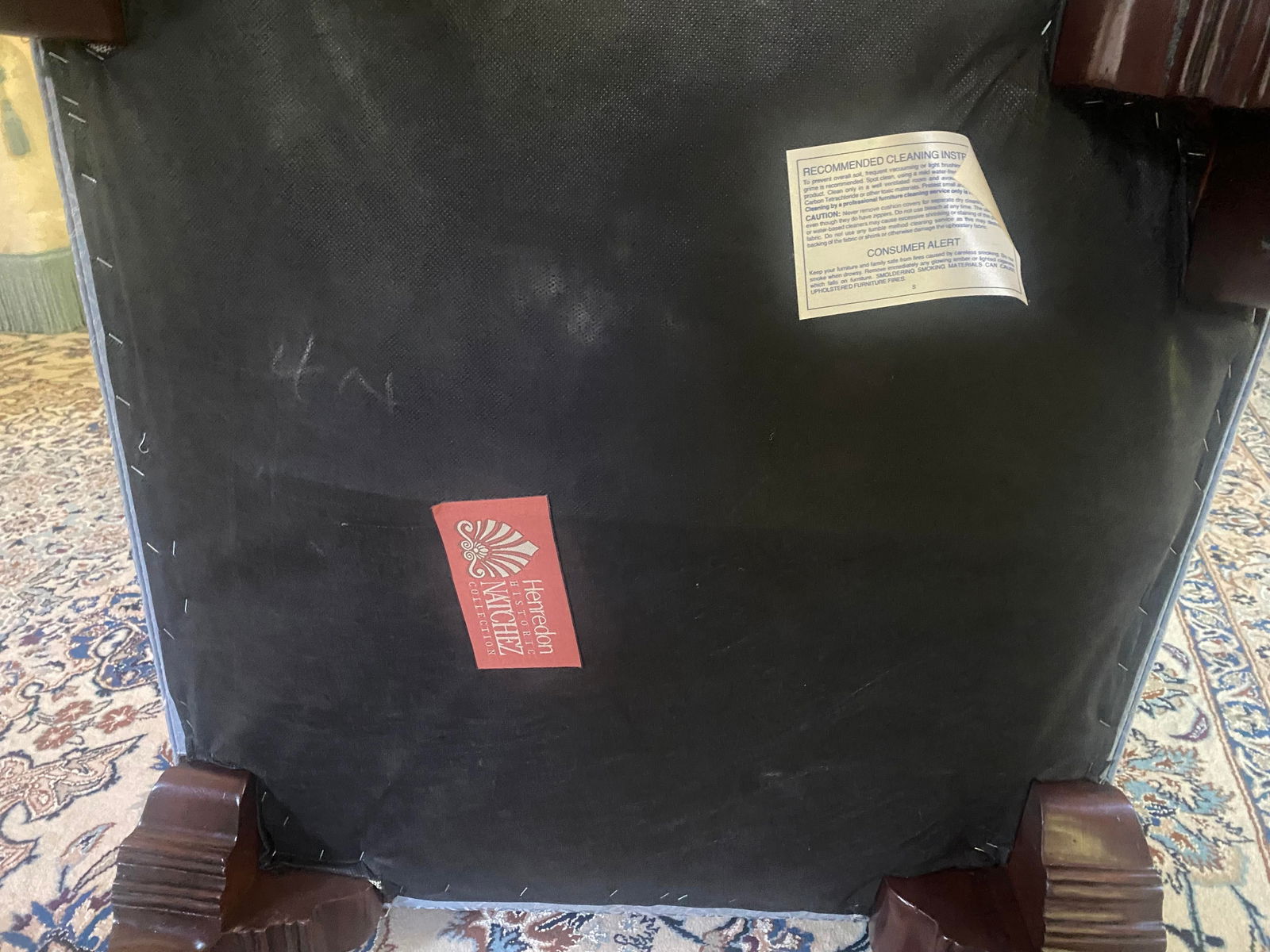 Henredon Historic Natchez Collection Club Chair - 2